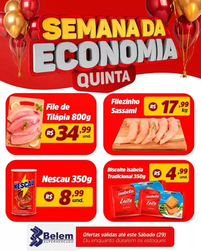 Encarte Belem Supermercados - 1