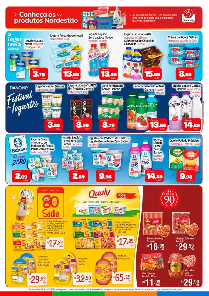 Encarte de Encarte Nordestao 8 de março até 18 de março 2025 - Pagina 9