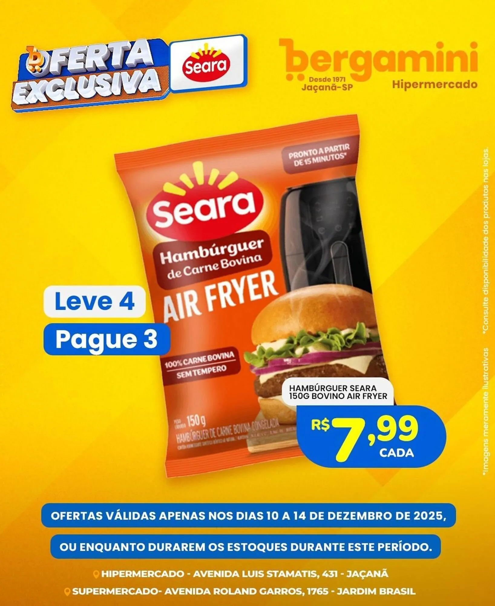 Encarte de Catálogo Supermercado Bergamini 10 de dezembro até 14 de dezembro 2025 - Pagina 1