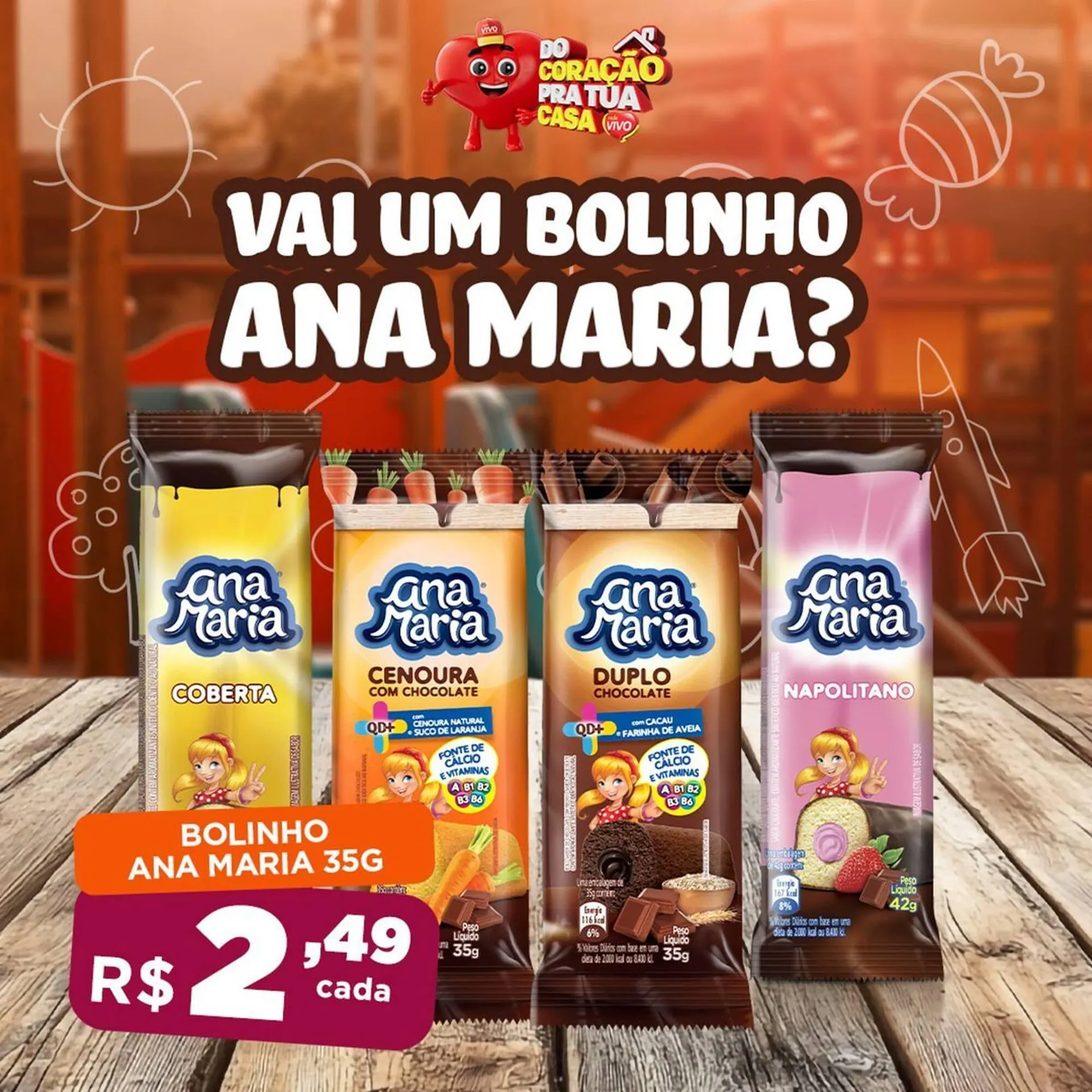 Encarte de Catálogo Rede Vivo 11 de agosto até 31 de agosto 2025 - Pagina 1