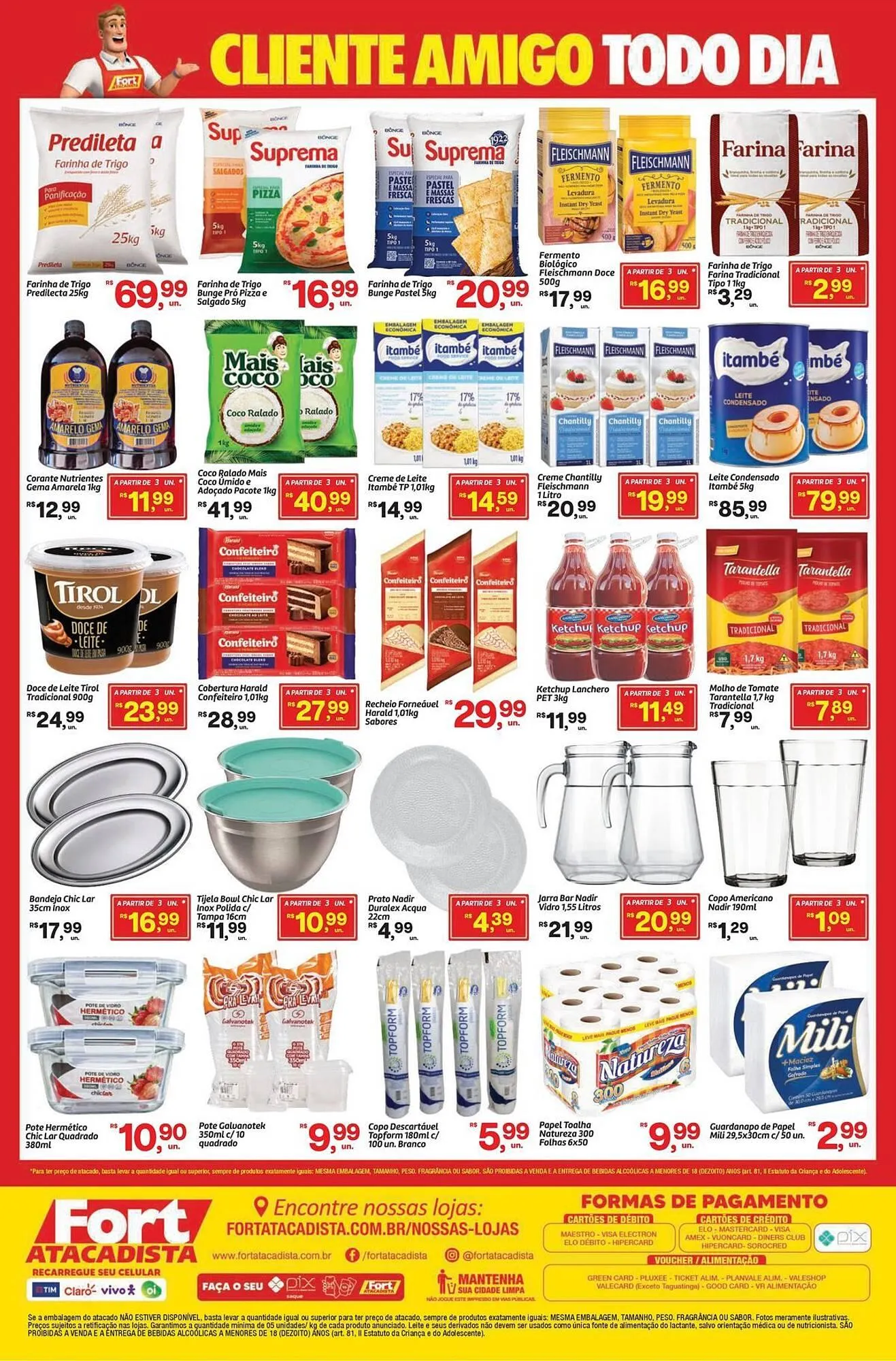 Encarte de Tabloide Fort Atacadista 20 de abril até 26 de abril 2026 - Pagina 2