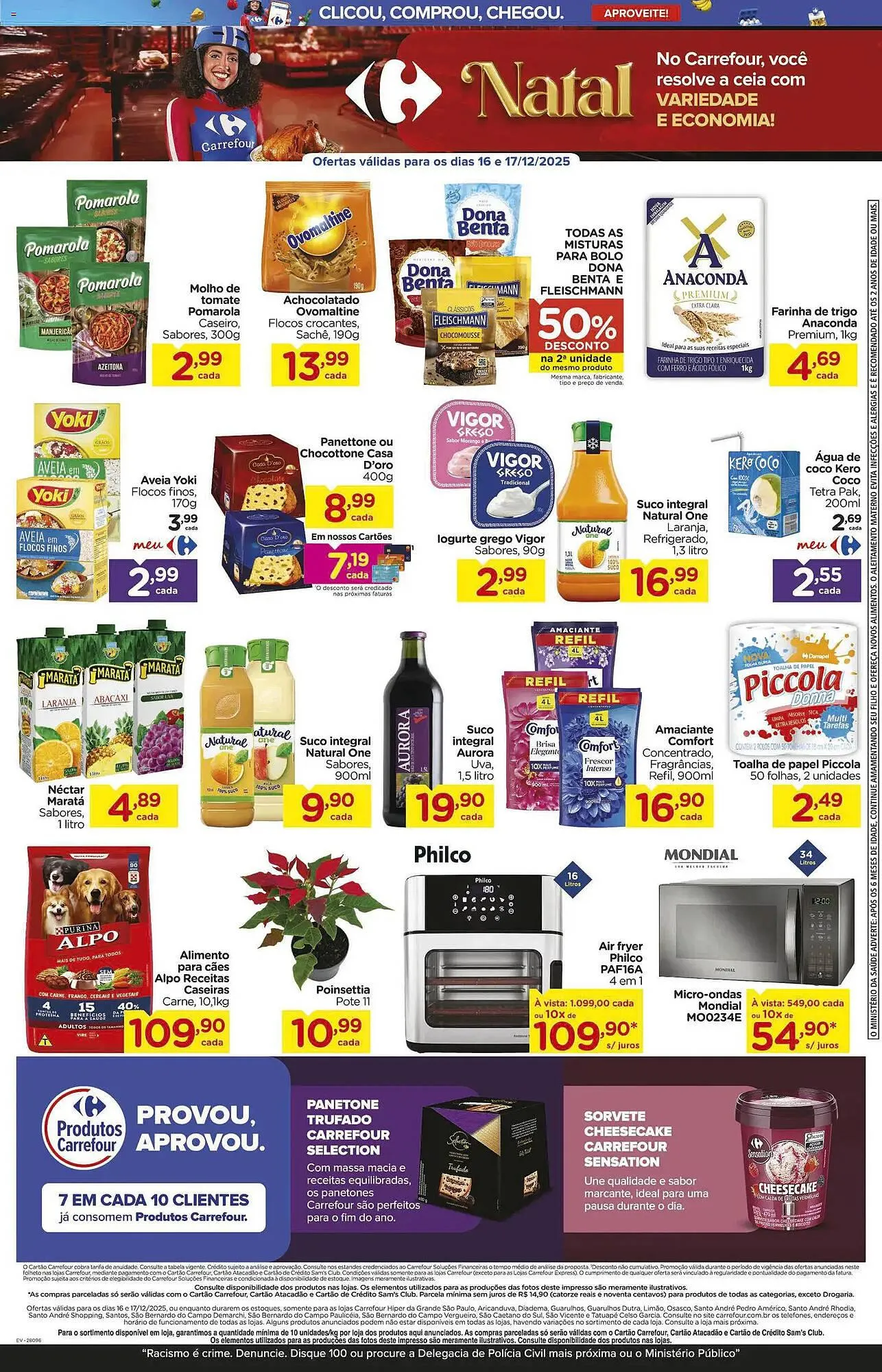 Encarte de Folheto Carrefour 16 de dezembro até 17 de dezembro 2025 - Pagina 3