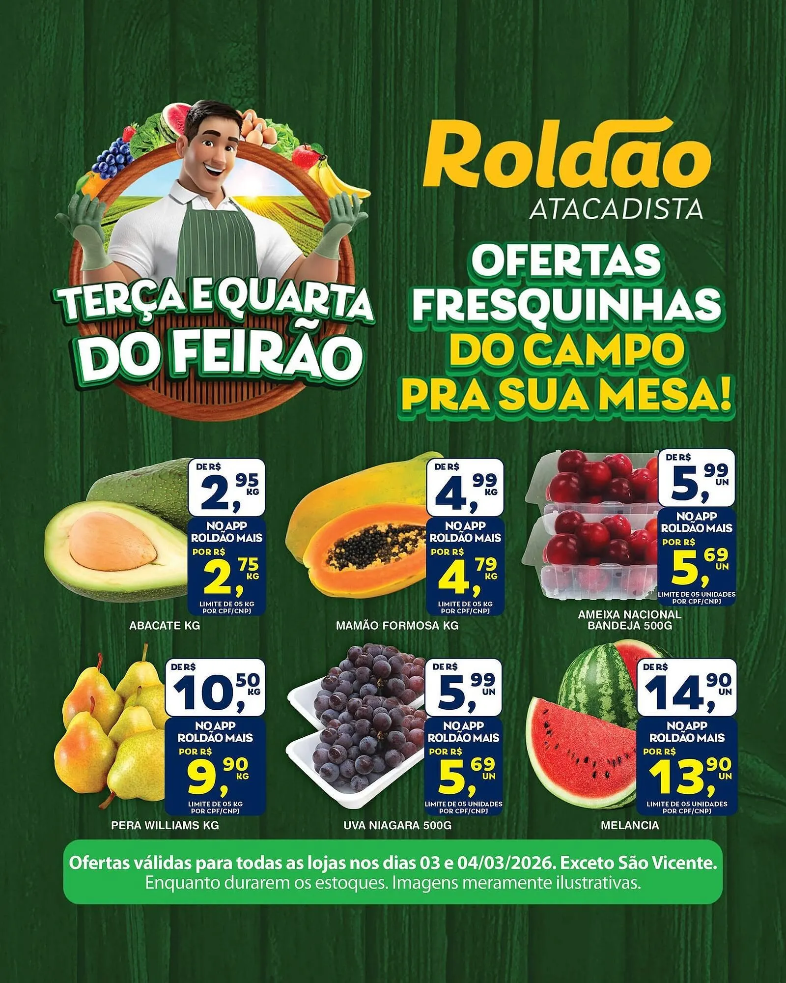 Encarte de Folheto Roldão 3 de março até 4 de março 2026 - Pagina 1