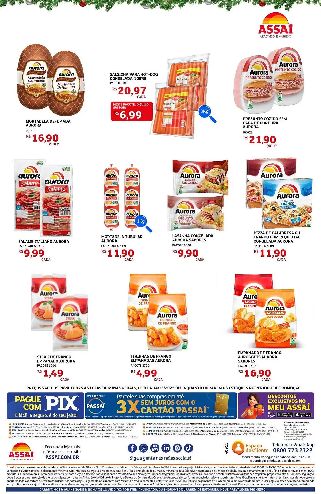 Encarte de Encarte Assaí Atacadista 1 de dezembro até 15 de dezembro 2025 - Pagina 2