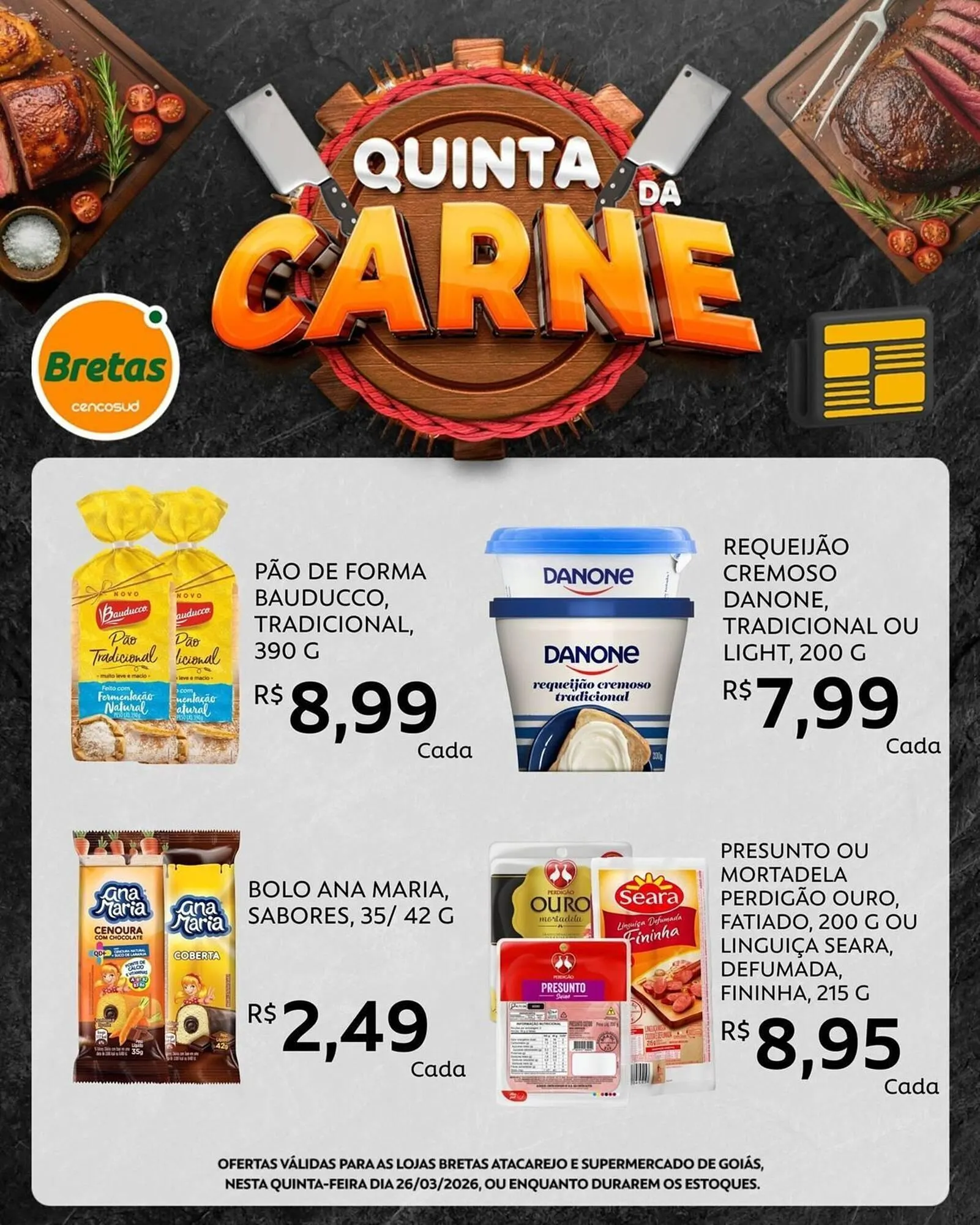 Encarte de Catálogo Supermercados Bretas 26 de março até 26 de março 2026 - Pagina 5