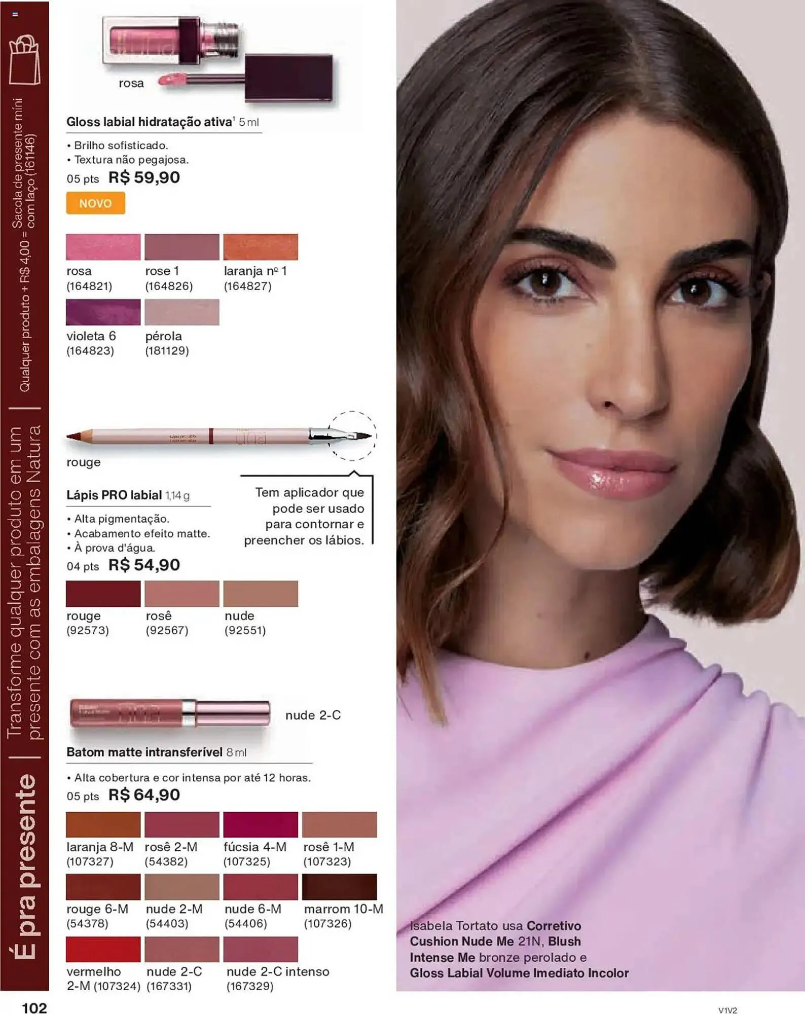 Encarte de Catálogo Natura 14 de outubro até 4 de novembro 2025 - Pagina 102