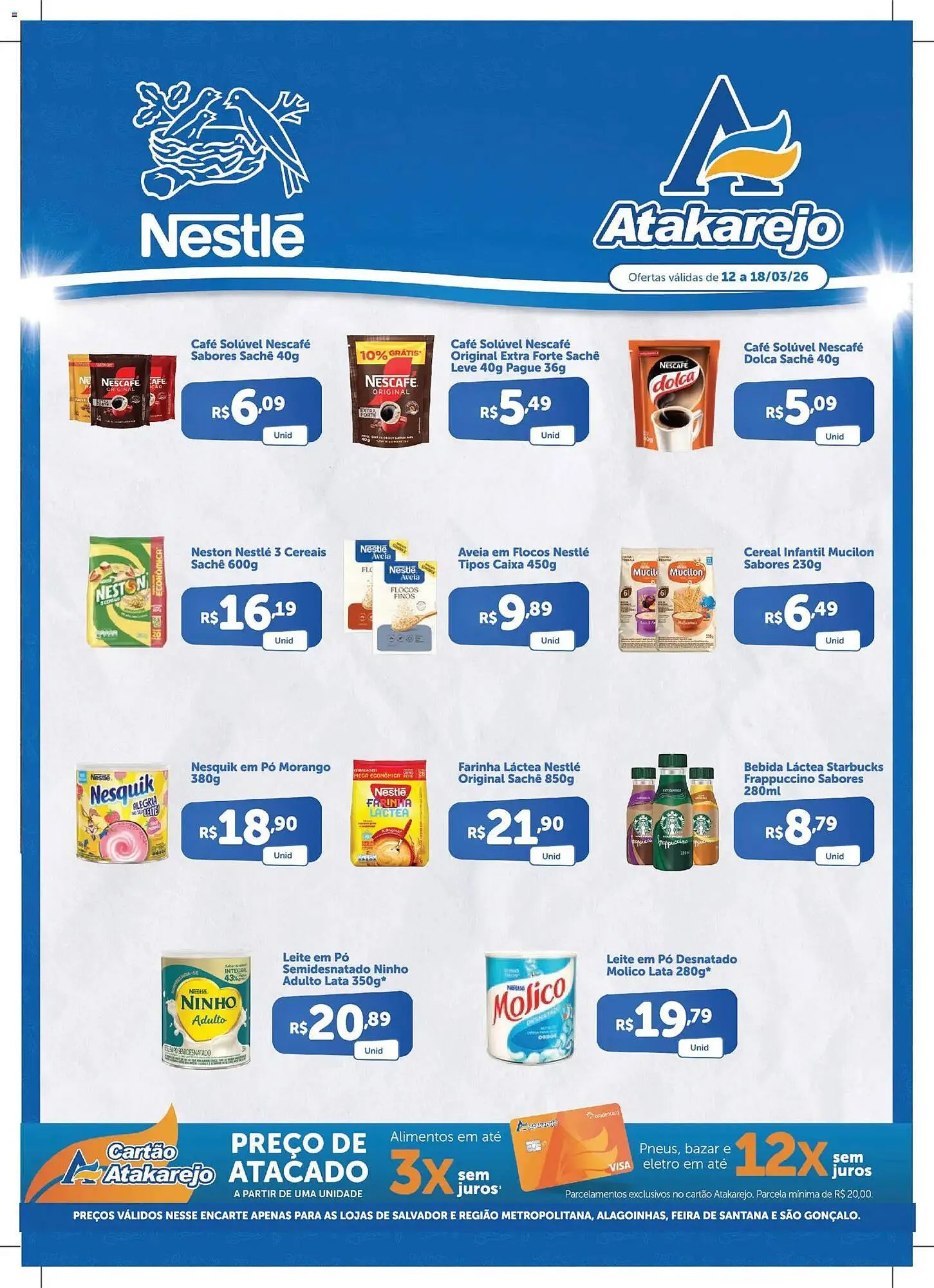 Encarte de Encarte Atakarejo 12 de março até 18 de março 2026 - Pagina 1