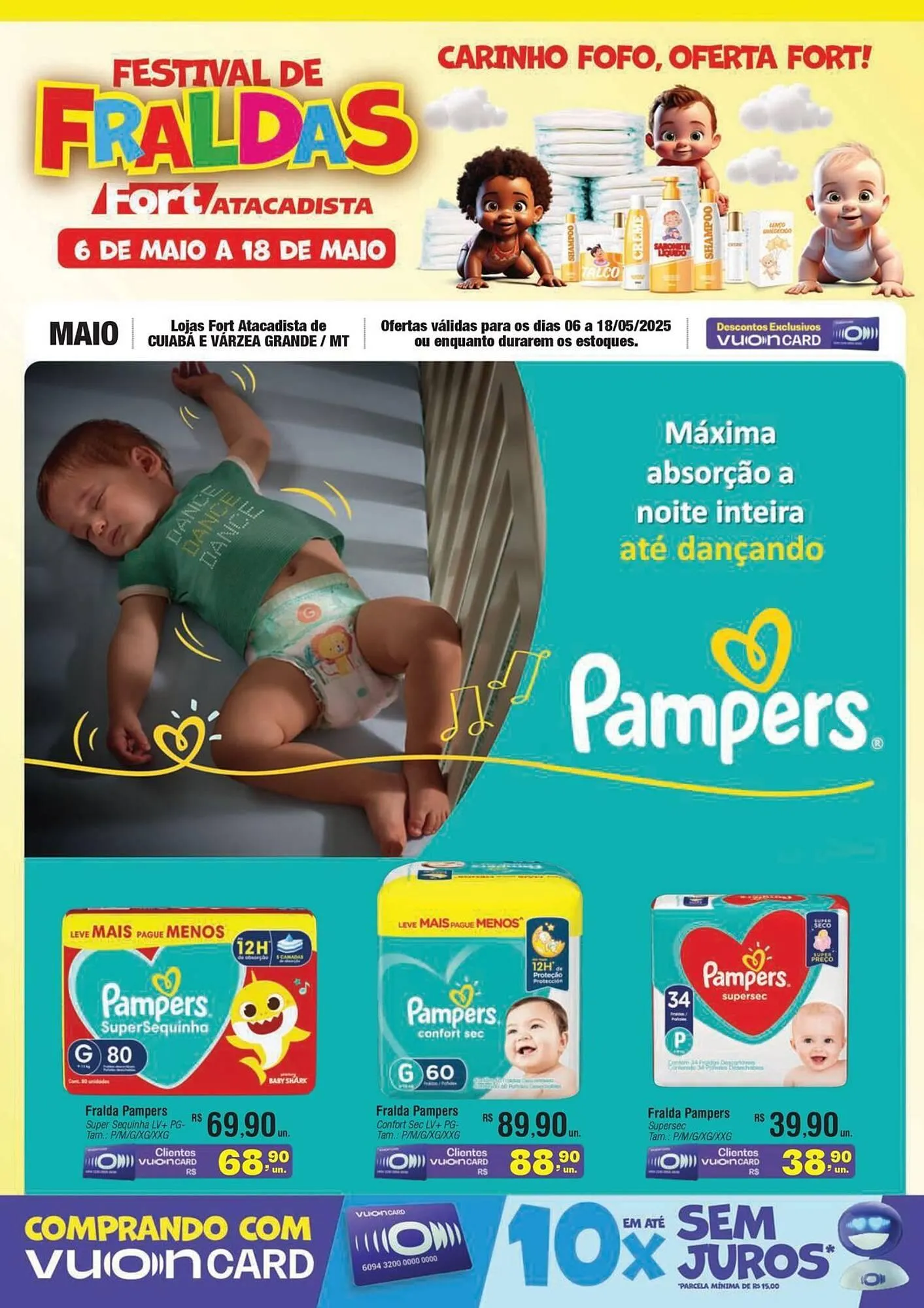 Encarte de Catálogo Fort Atacadista 13 de maio até 18 de maio 2025 - Pagina 1