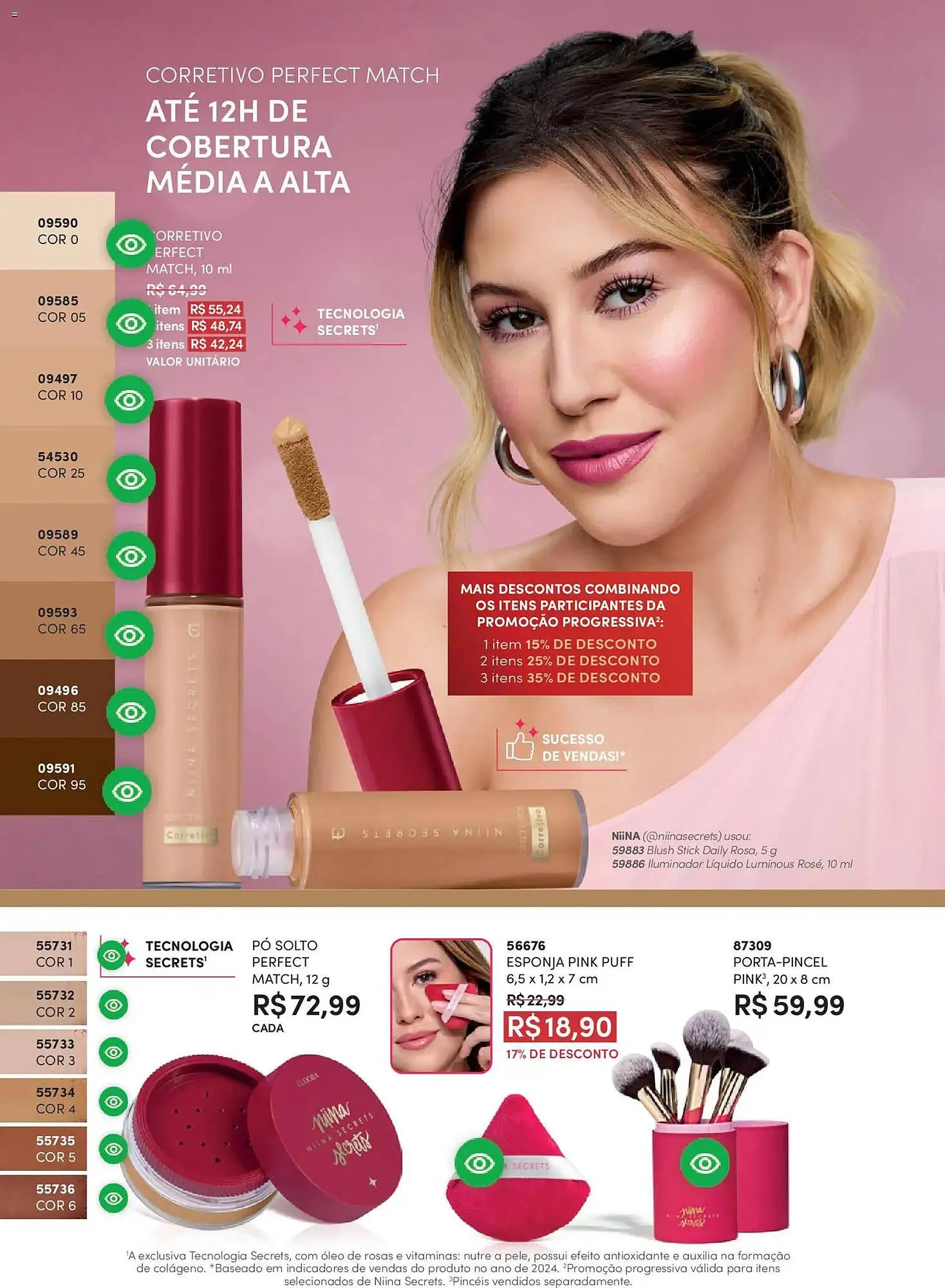 Encarte de Catálogo Eudora 23 de abril até 15 de junho 2026 - Pagina 86