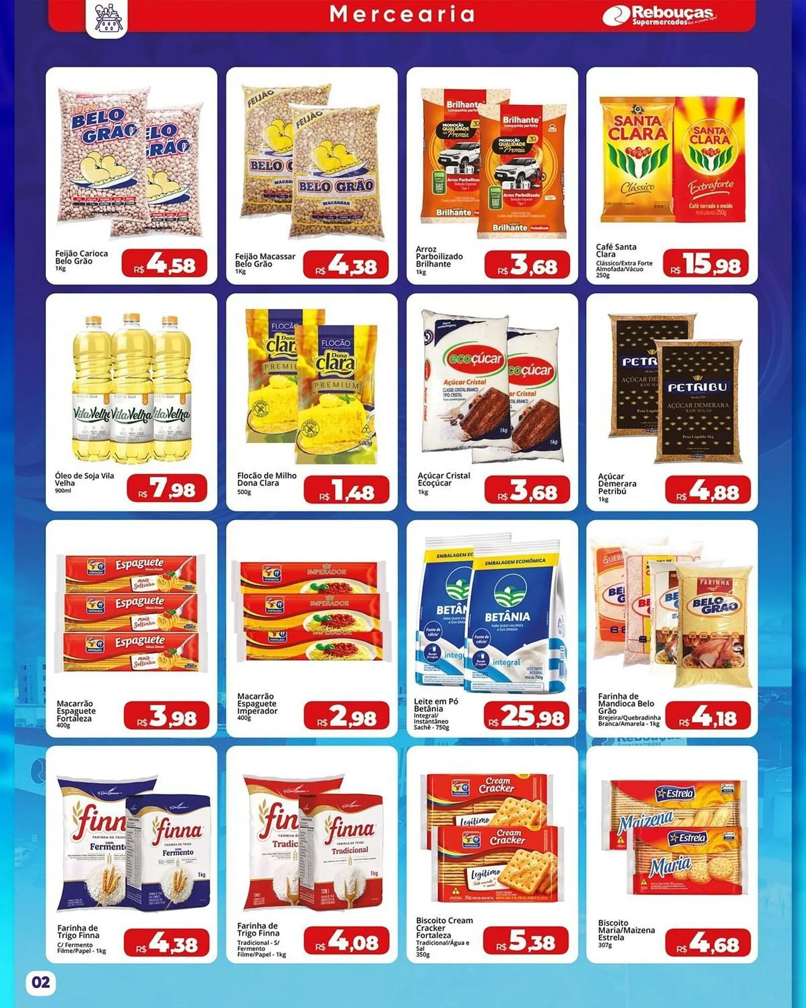 Encarte de Catálogo Rebouças Supermercados 1 de agosto até 17 de agosto 2025 - Pagina 1