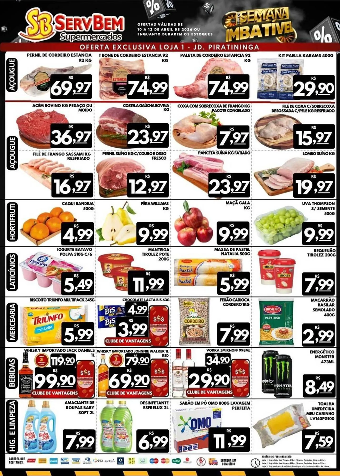 Encarte de Catálogo ServBem 10 de abril até 12 de abril 2026 - Pagina 2