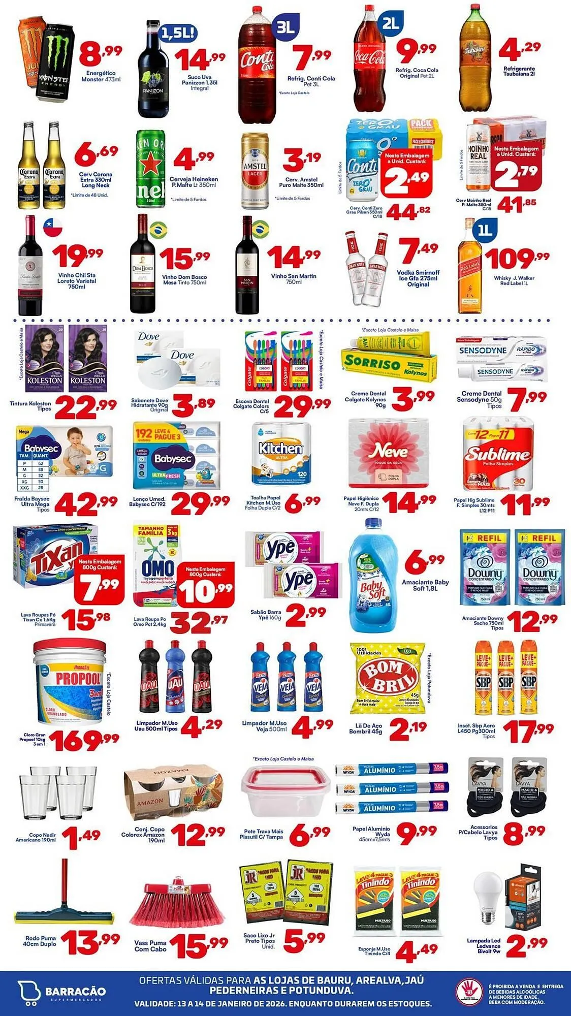 Encarte de Catálogo Barracão Supermercado 13 de janeiro até 14 de janeiro 2026 - Pagina 4