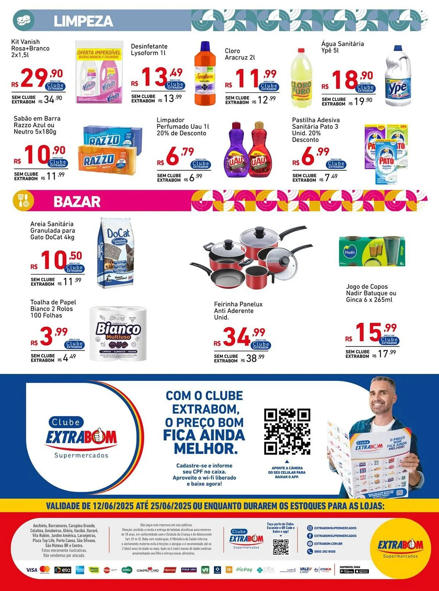 Encarte de Catálogo Extrabom Supermercados 12 de junho até 25 de junho 2025 - Pagina 8