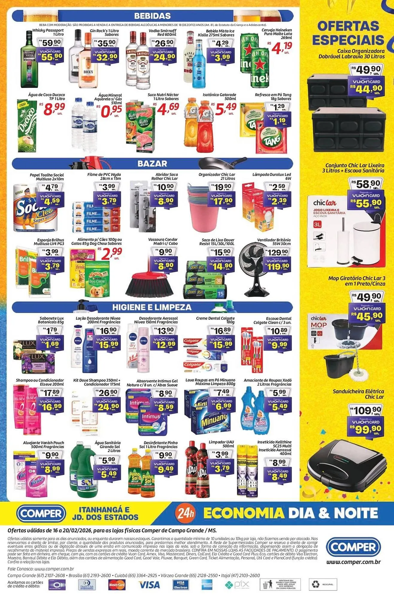 Encarte de Folheto Comper 16 de fevereiro até 20 de fevereiro 2026 - Pagina 4