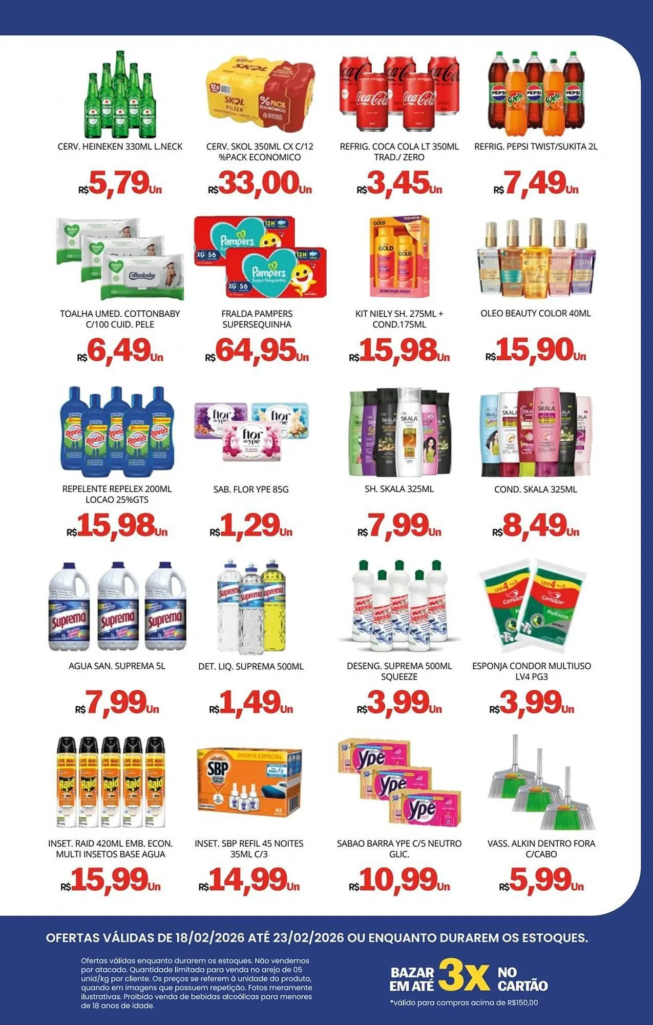 Encarte de Catálogo Supermercado Vitorino 19 de fevereiro até 23 de fevereiro 2026 - Pagina 2