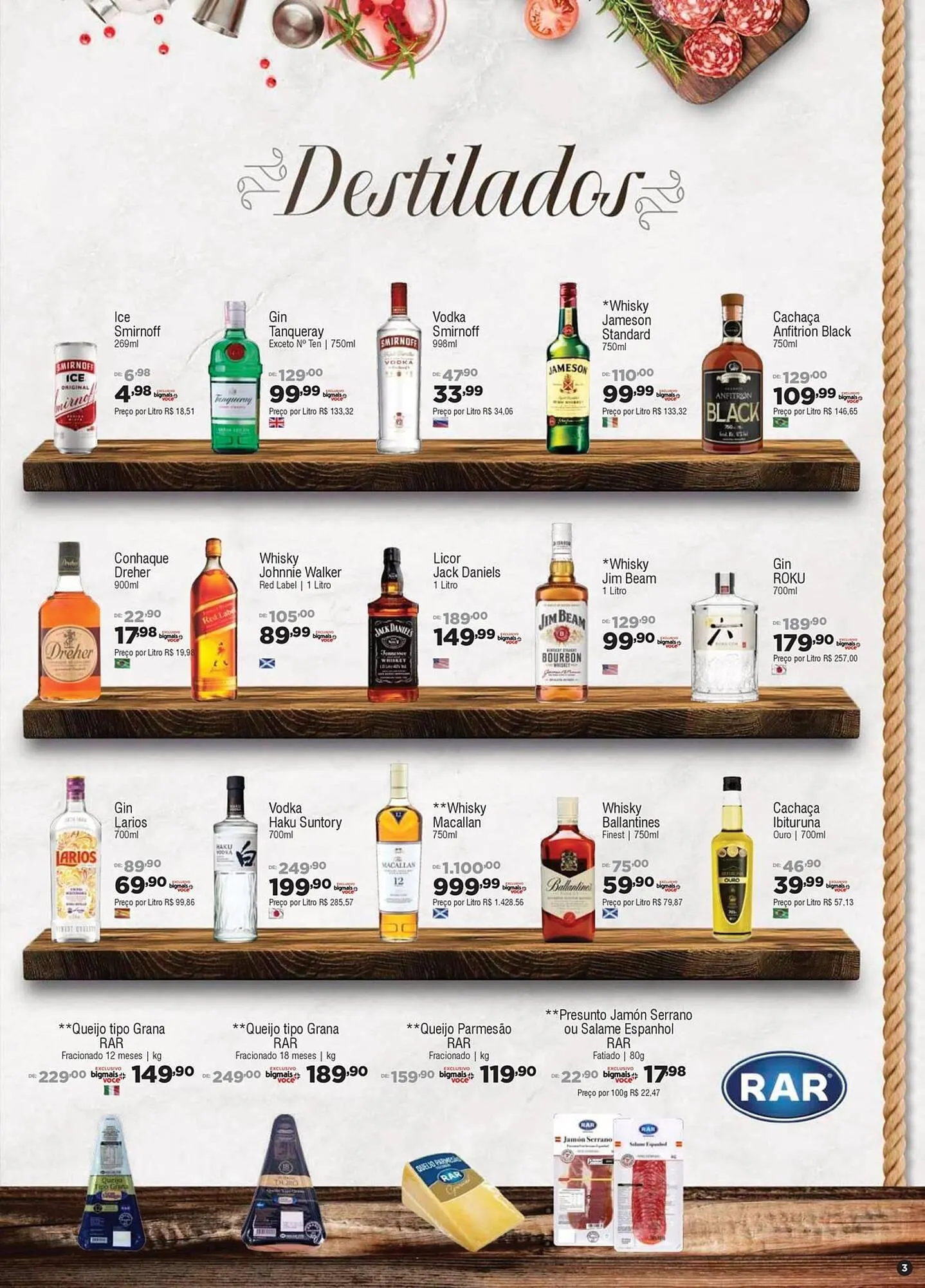 Encarte de Catálogo Big Mais Supermercados 19 de junho até 8 de julho 2025 - Pagina 3