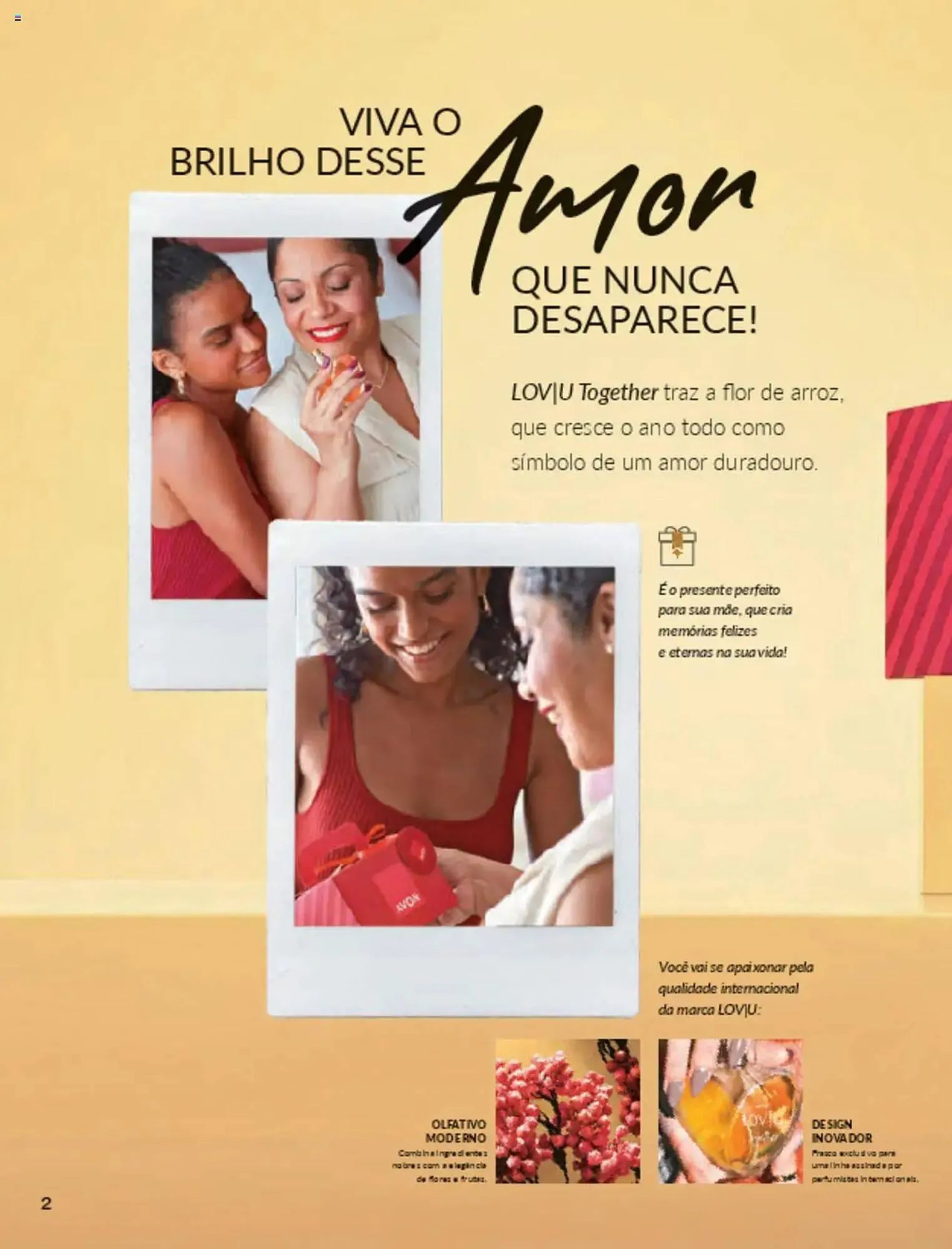 Encarte de Catálogo Avon 10 de março até 30 de junho 2025 - Pagina 2