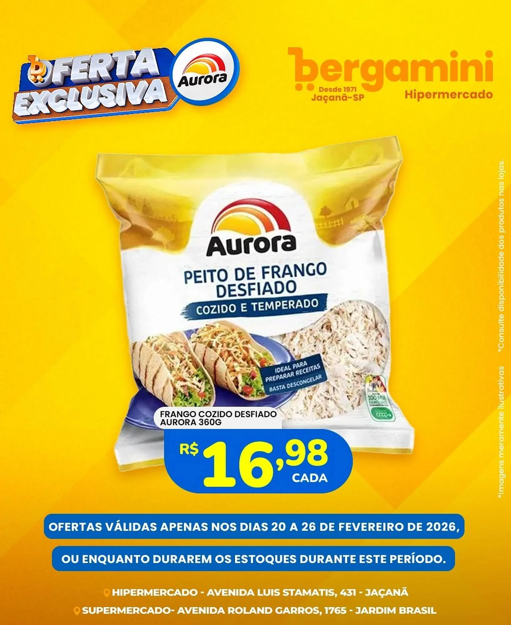 Encarte de Catálogo Supermercado Bergamini 20 de fevereiro até 26 de fevereiro 2026 - Pagina 4