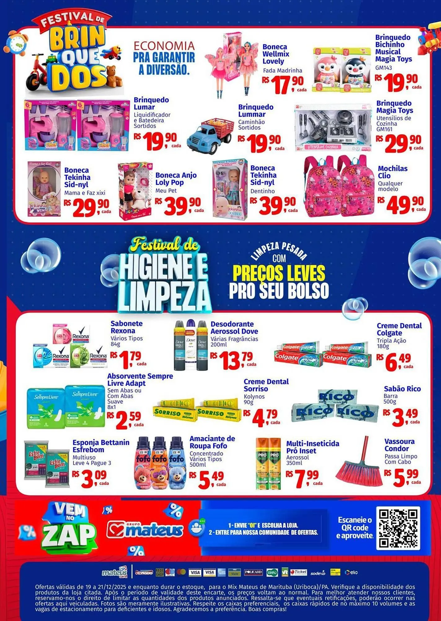 Encarte de Catálogo Supermercados Mateus 19 de dezembro até 21 de dezembro 2025 - Pagina 3
