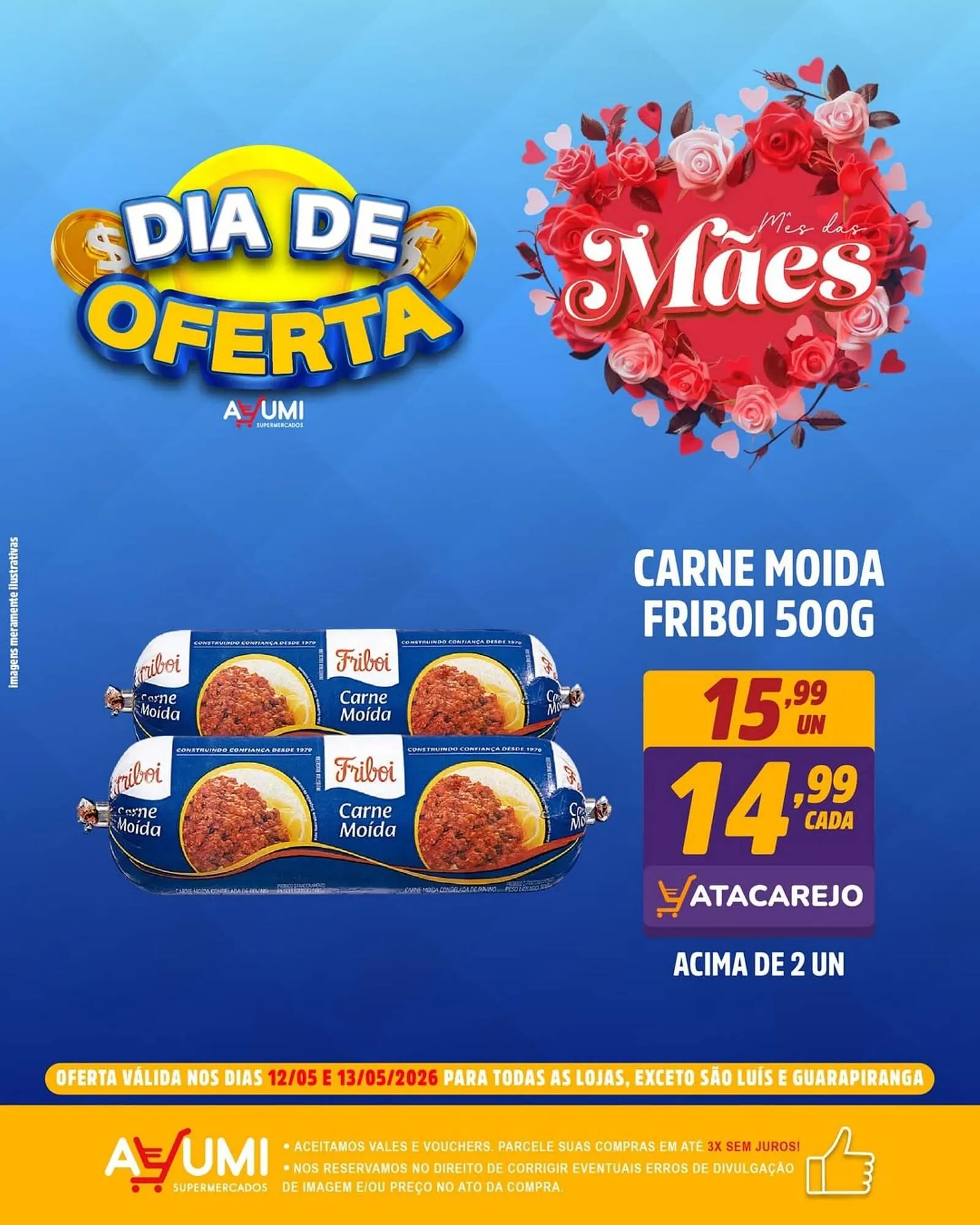 Encarte de Folheto Ayumi Supermercados 12 de maio até 13 de maio 2026 - Pagina 2