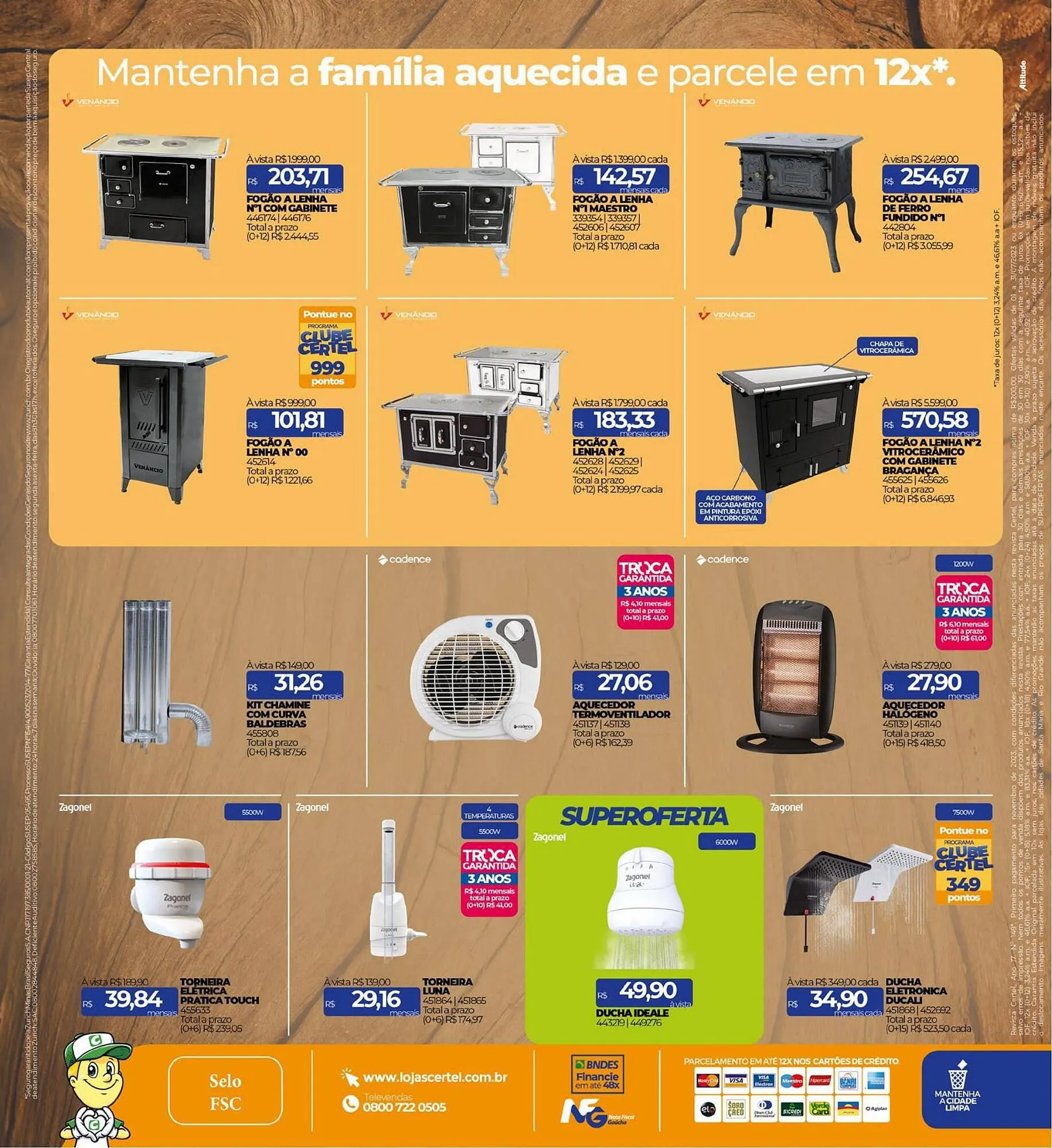 Encarte de Catálogo Lojas Certel 3 de julho até 31 de julho 2023 - Pagina 9