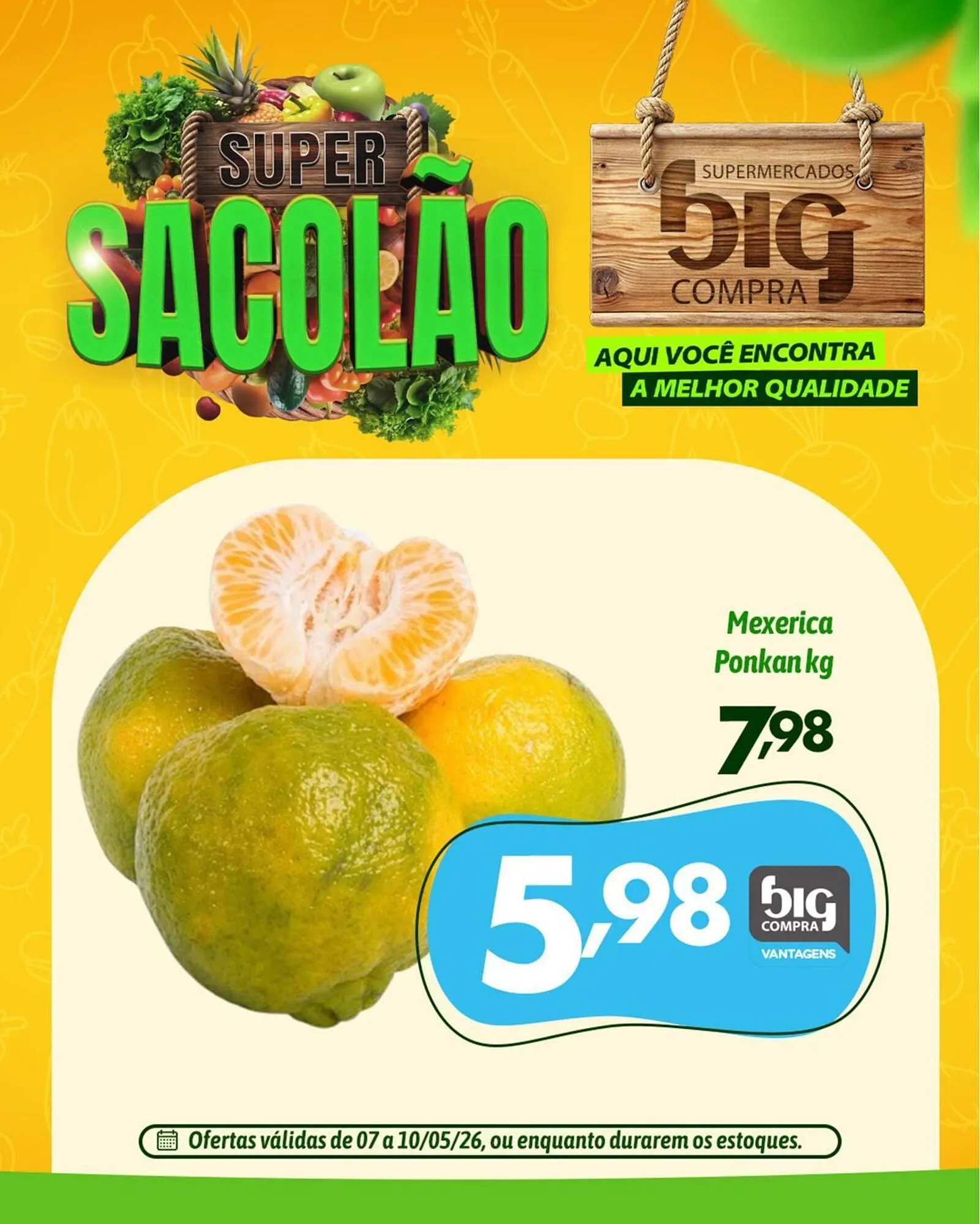 Encarte de Catálogo Supermercados Big Compra 7 de maio até 10 de maio 2026 - Pagina 7