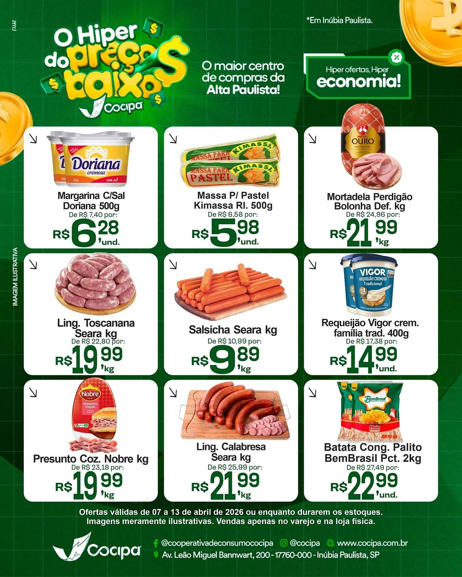 Encarte de Catálogo Cocipa 7 de abril até 13 de abril 2026 - Pagina 1