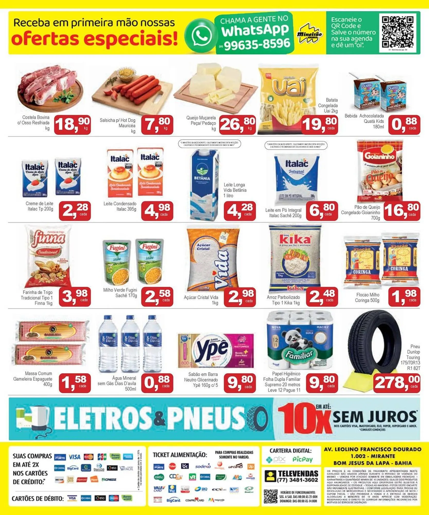 Encarte de Folheto Mineirão Atacarejo 18 de fevereiro até 1 de março 2026 - Pagina 2