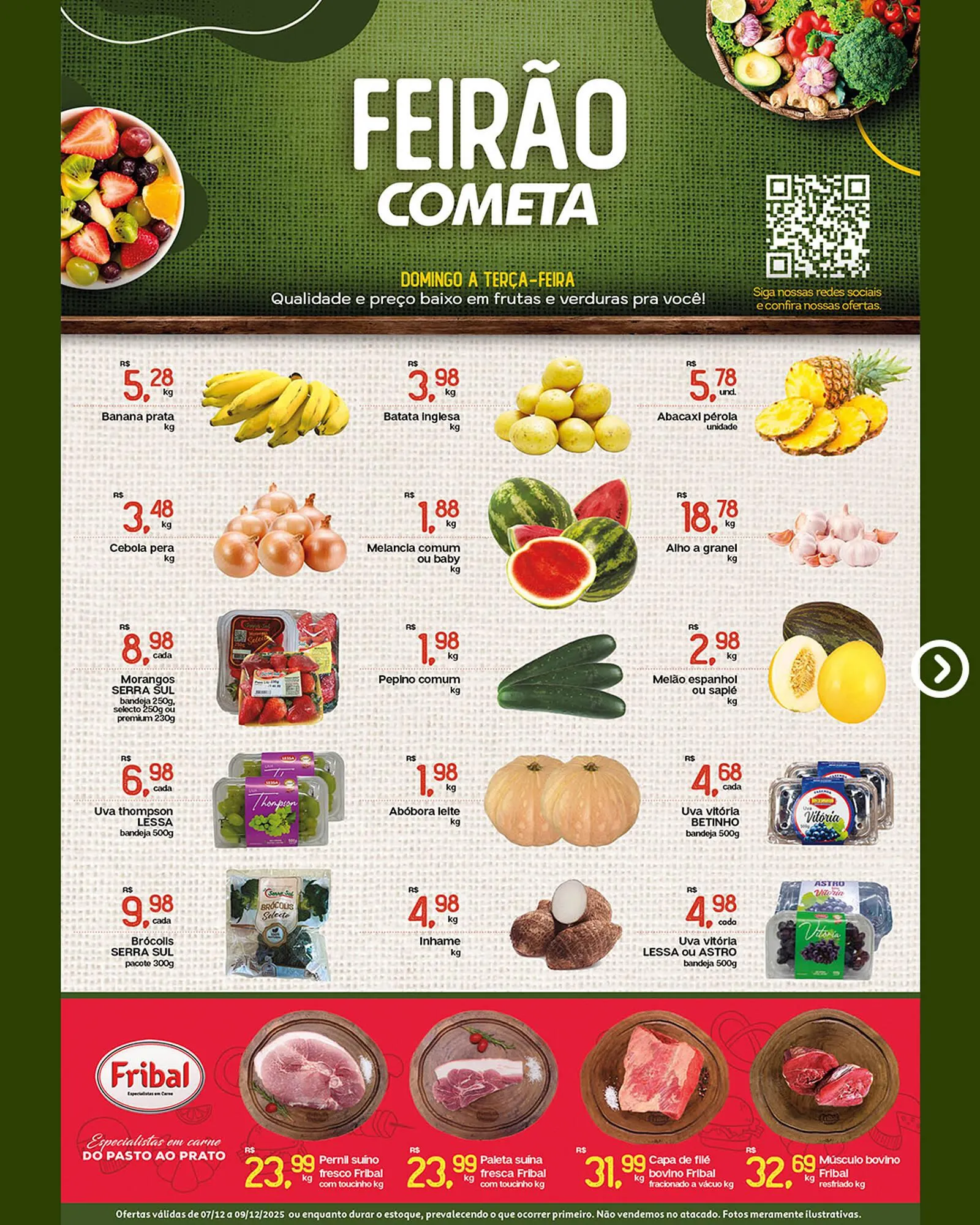 Encarte de Encarte Cometa Supermercados 7 de dezembro até 9 de dezembro 2025 - Pagina 2