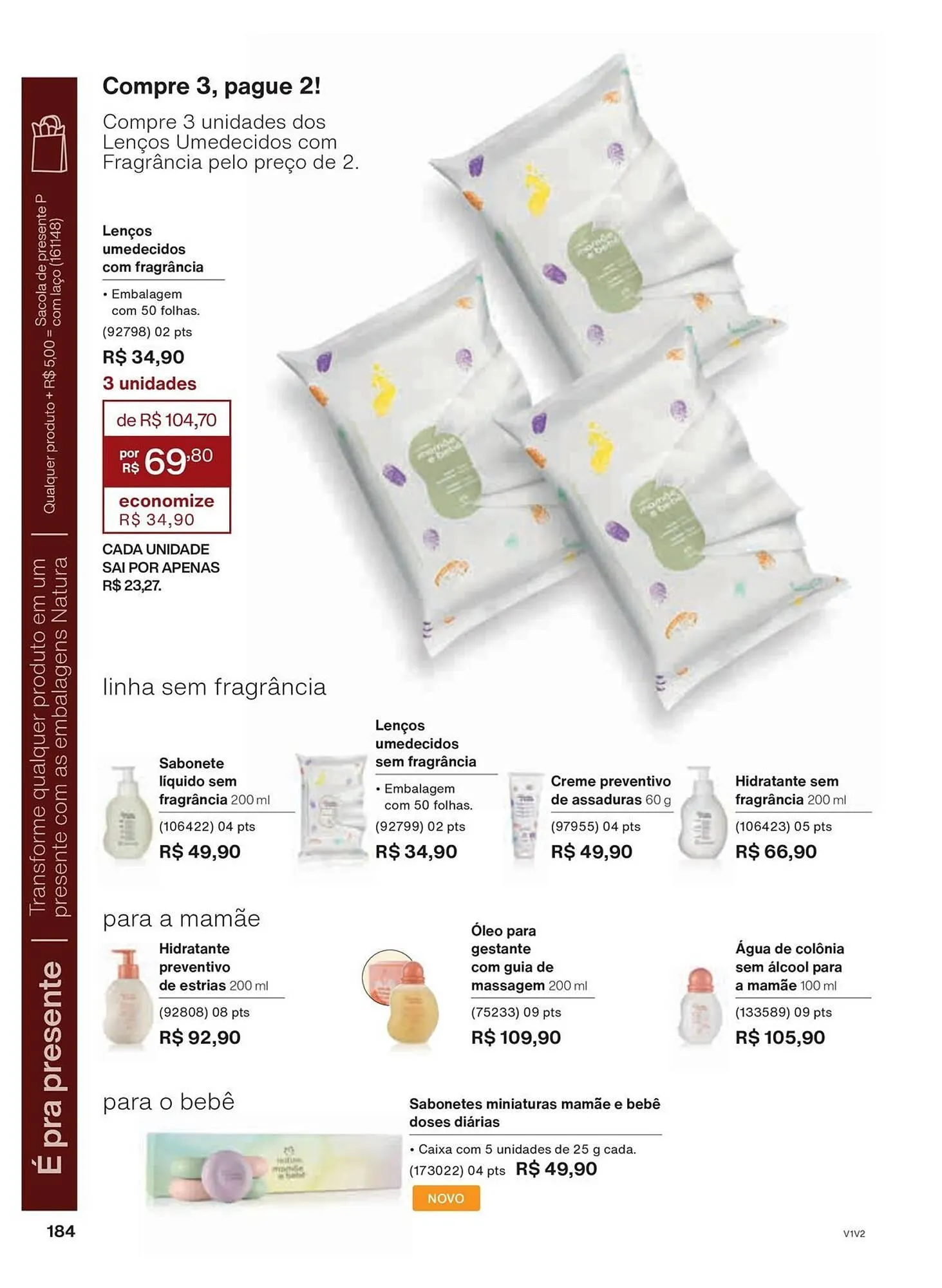 Encarte de Catálogo Natura 30 de outubro até 30 de novembro 2025 - Pagina 184