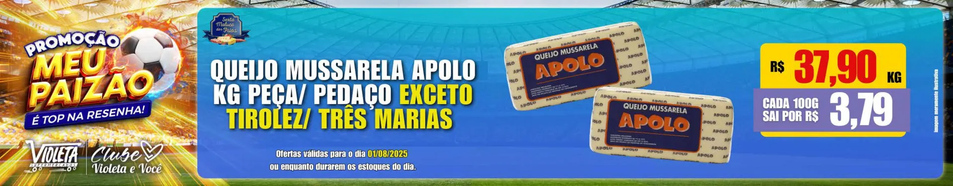Encarte de Catálogo Violeta Supermercados 1 de agosto até 31 de agosto 2025 - Pagina 3