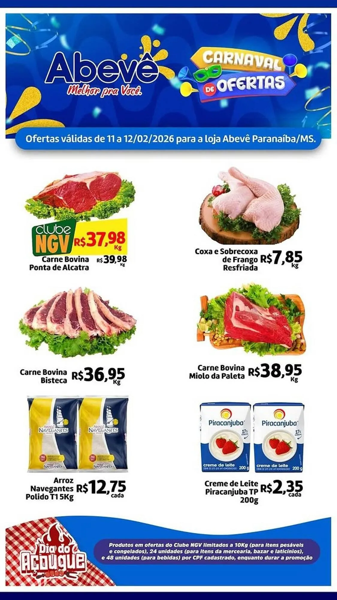 Encarte de Catálogo Abevê Supermercados 11 de fevereiro até 12 de fevereiro 2026 - Pagina 3