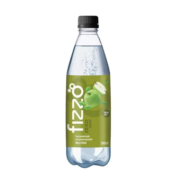 Água com Gás Fizzo de Maçã Verde 500ml