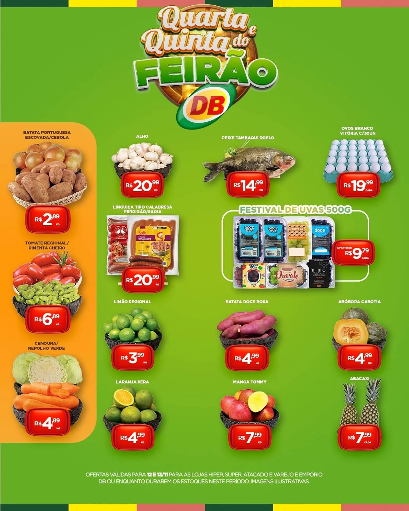 Encarte de Catálogo DB Supermercados 12 de novembro até 13 de novembro 2025 - Pagina 1