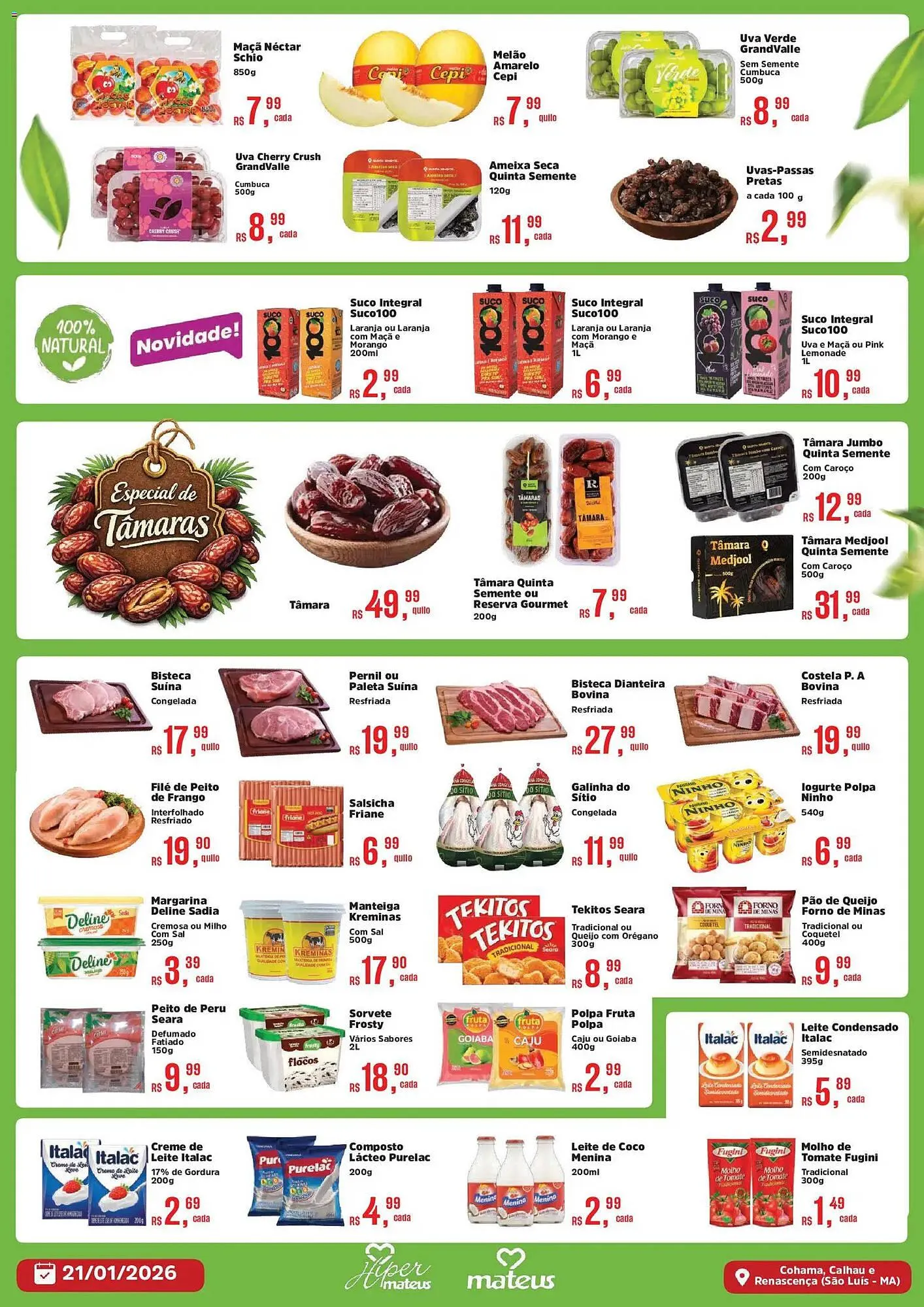 Encarte de Catálogo Supermercados Mateus 21 de janeiro até 21 de janeiro 2026 - Pagina 2