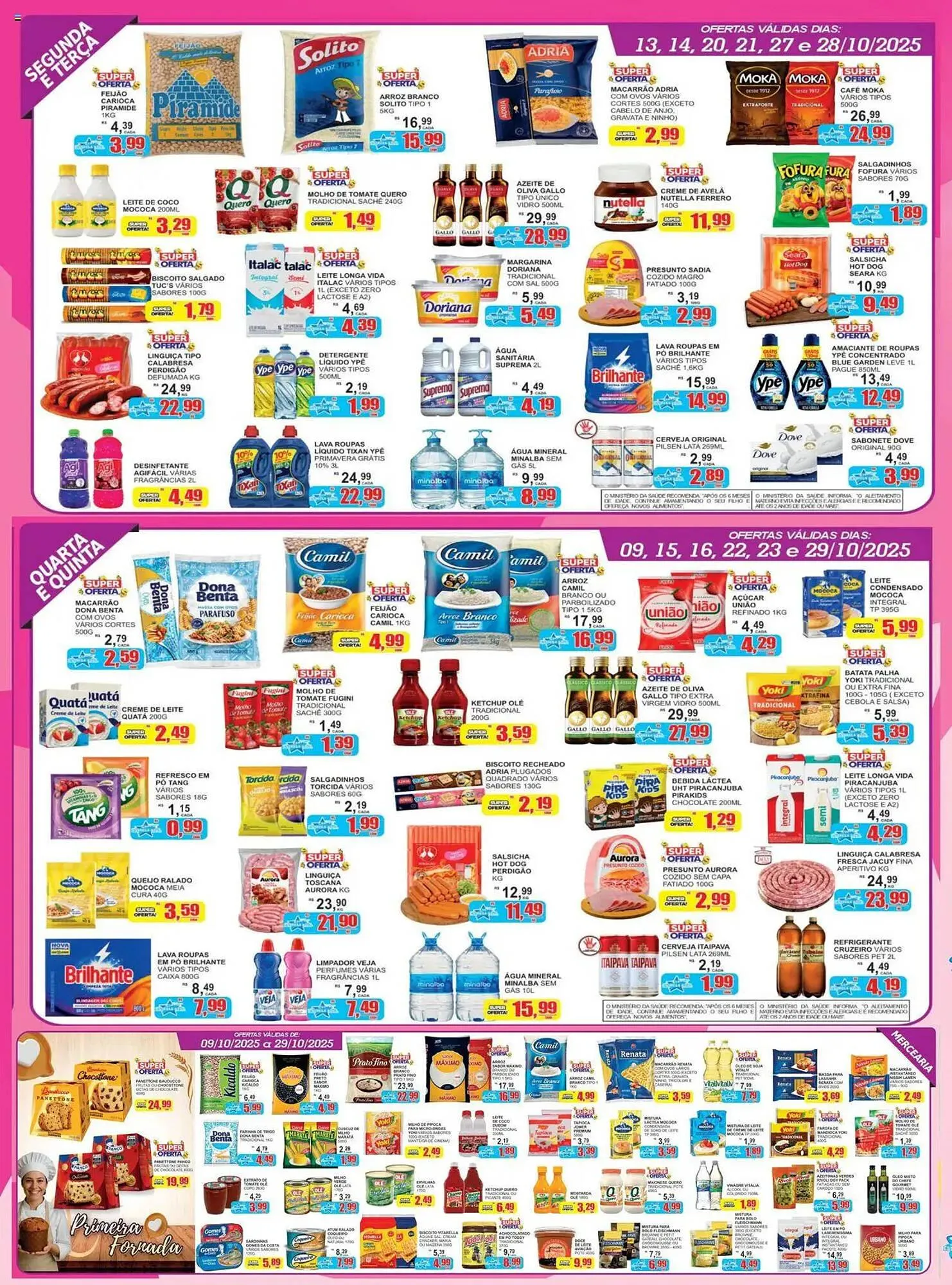 Encarte de Folheto Supermercado Estrela Azul 9 de outubro até 29 de outubro 2025 - Pagina 2