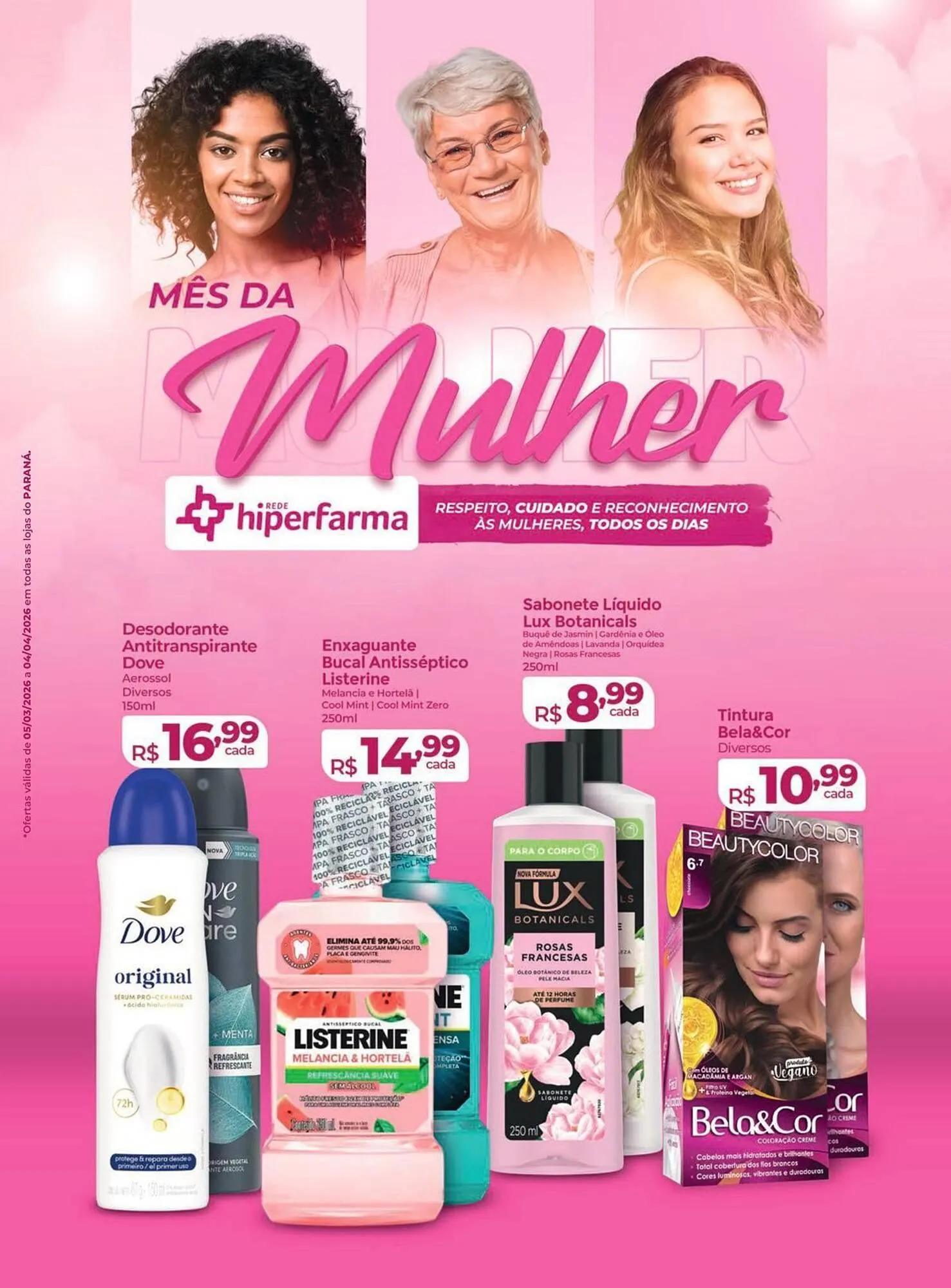 Encarte de Catálogo Hiper Farma 5 de março até 4 de abril 2026 - Pagina 1