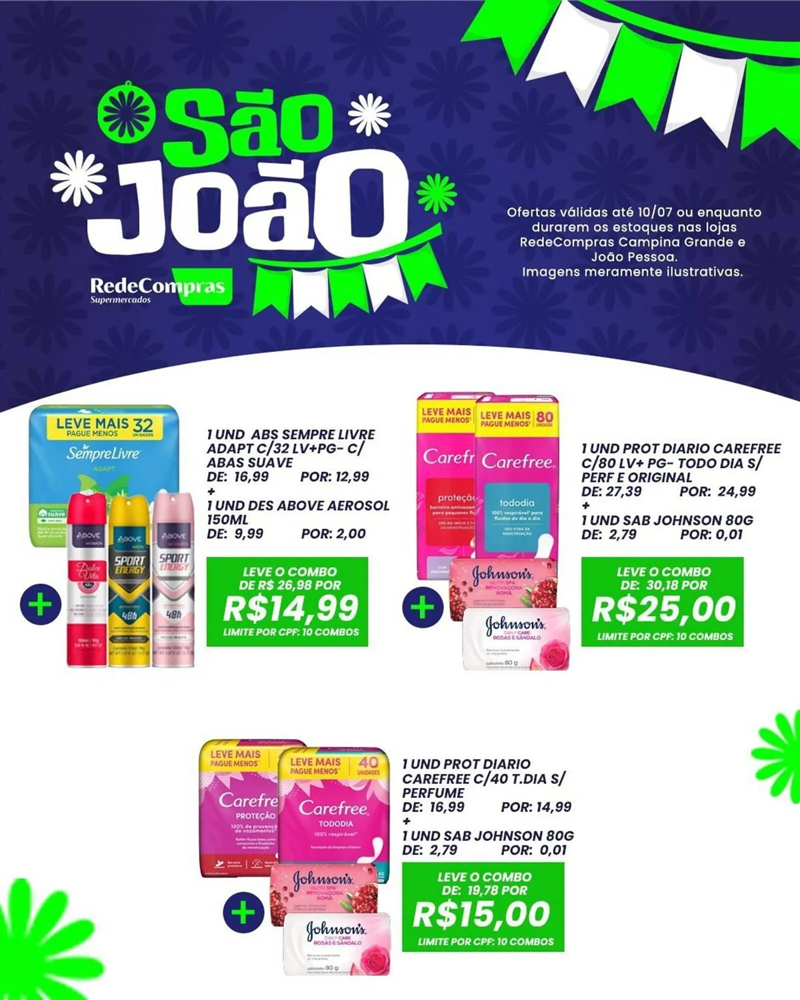 Encarte de Catálogo Rede Compras 7 de julho até 8 de julho 2025 - Pagina 2