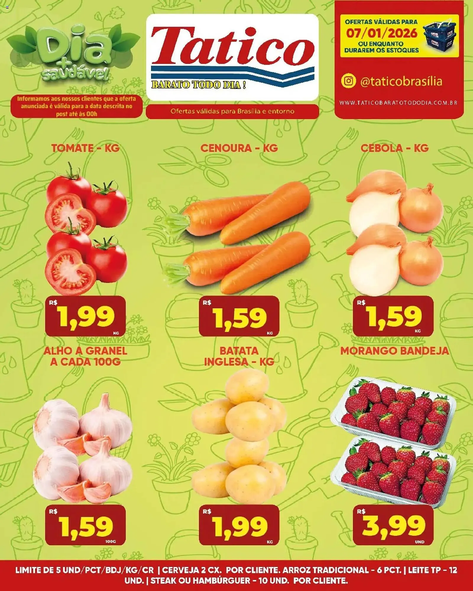 Encarte de Tabloide Tatico 8 de janeiro até 8 de janeiro 2026 - Pagina 34