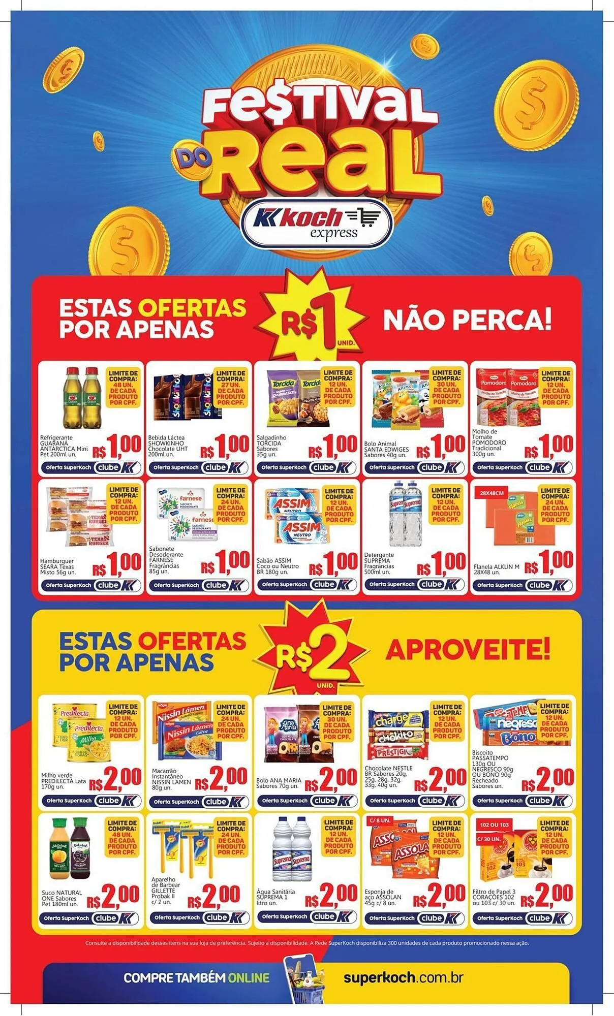 Encarte de Catálogo Supermercados Koch 1 de agosto até 3 de agosto 2025 - Pagina 2