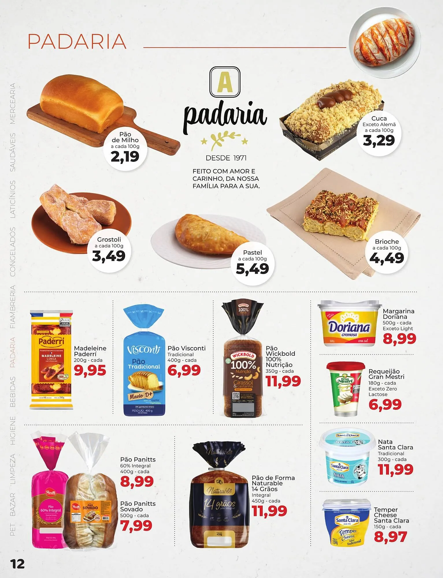 Encarte de Catálogo Supermercados Andreazza 16 de julho até 19 de julho 2025 - Pagina 12