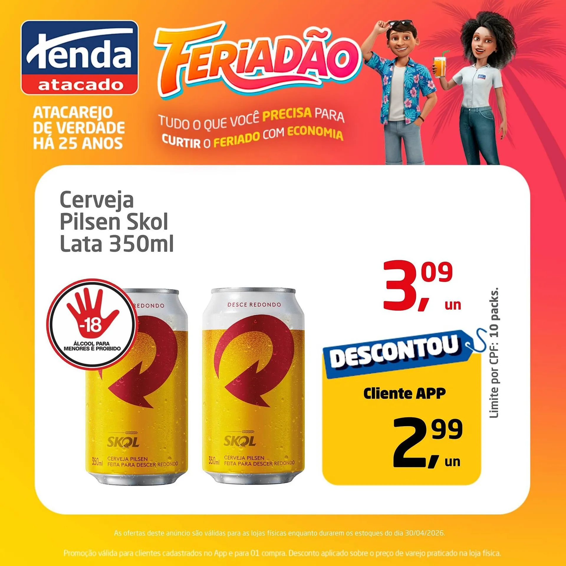 Encarte de Folheto Tenda Atacado 30 de abril até 30 de abril 2026 - Pagina 3