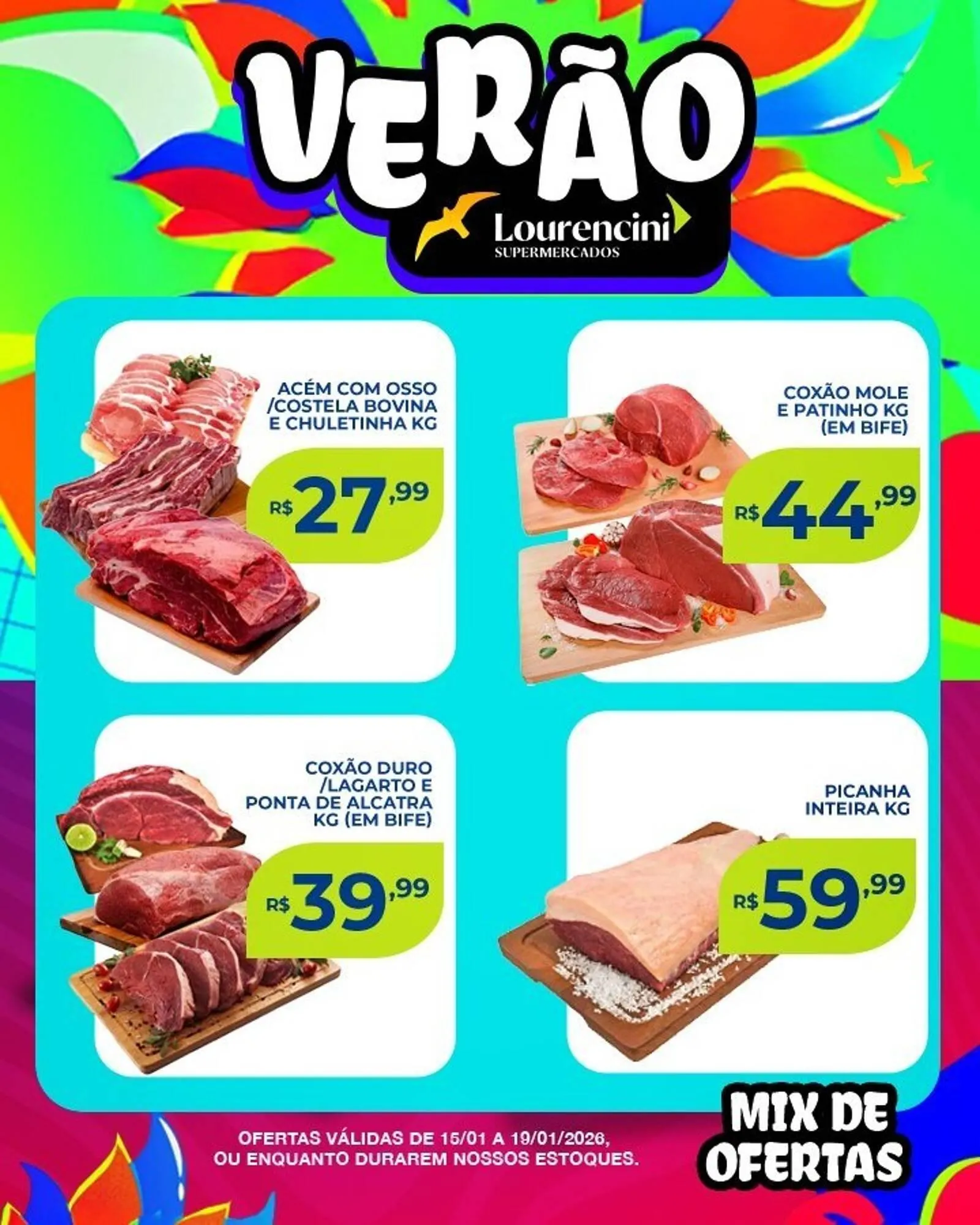 Encarte de Catálogo Lourencini Supermercados 16 de janeiro até 19 de janeiro 2026 - Pagina 2