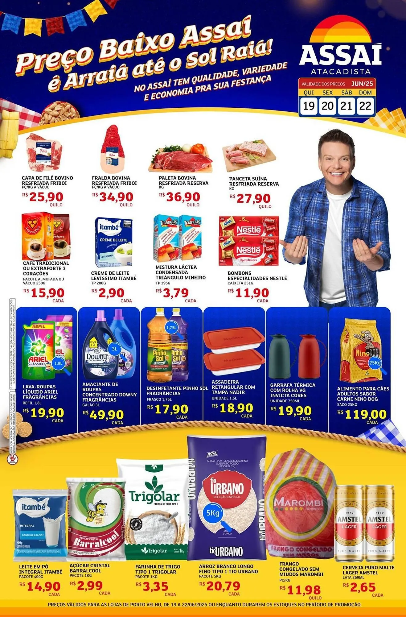Encarte de Catálogo Assaí Atacadista 20 de junho até 22 de junho 2025 - Pagina 1