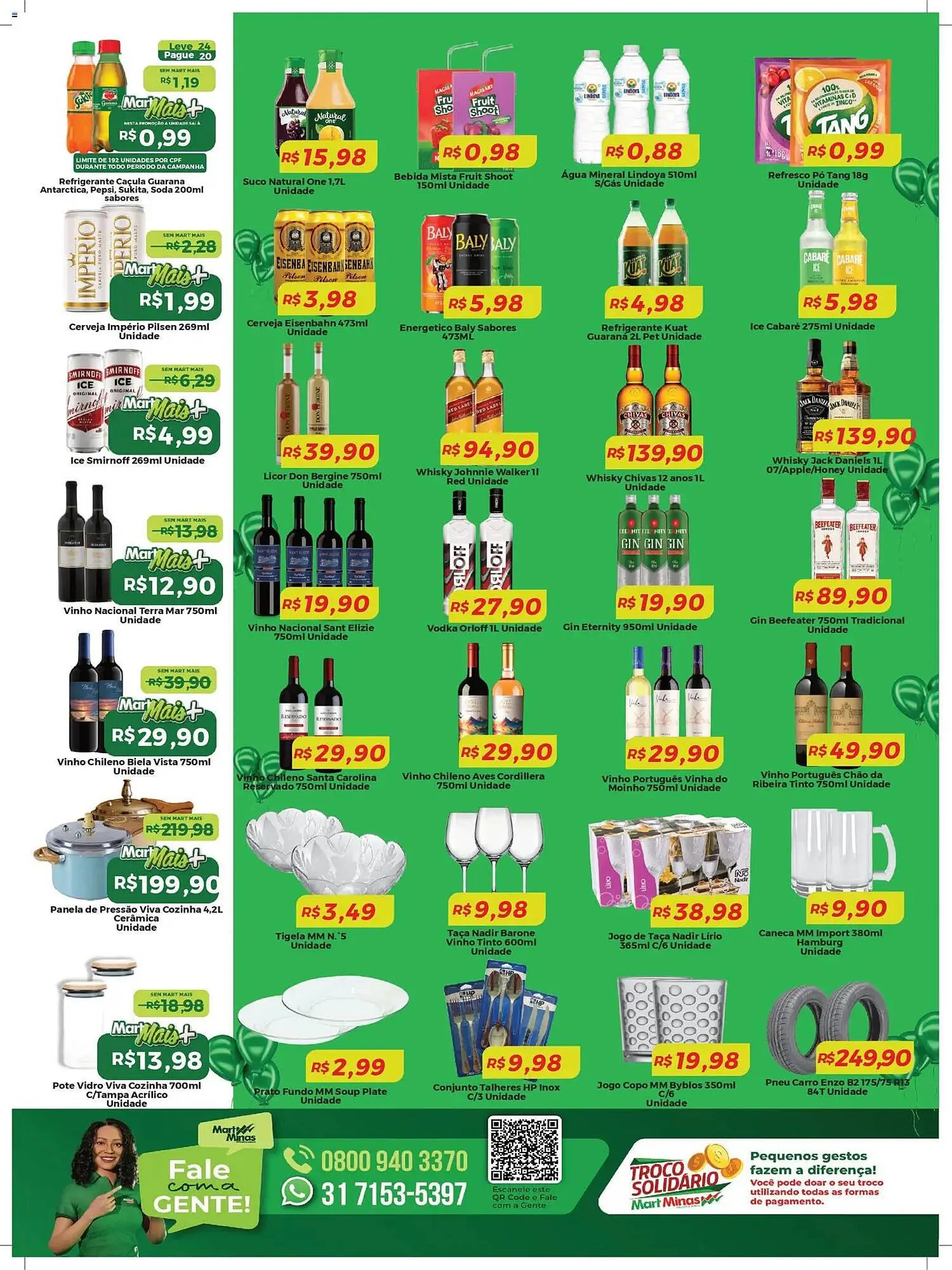 Encarte de Folheto Mart Minas 19 de março até 26 de março 2026 - Pagina 3