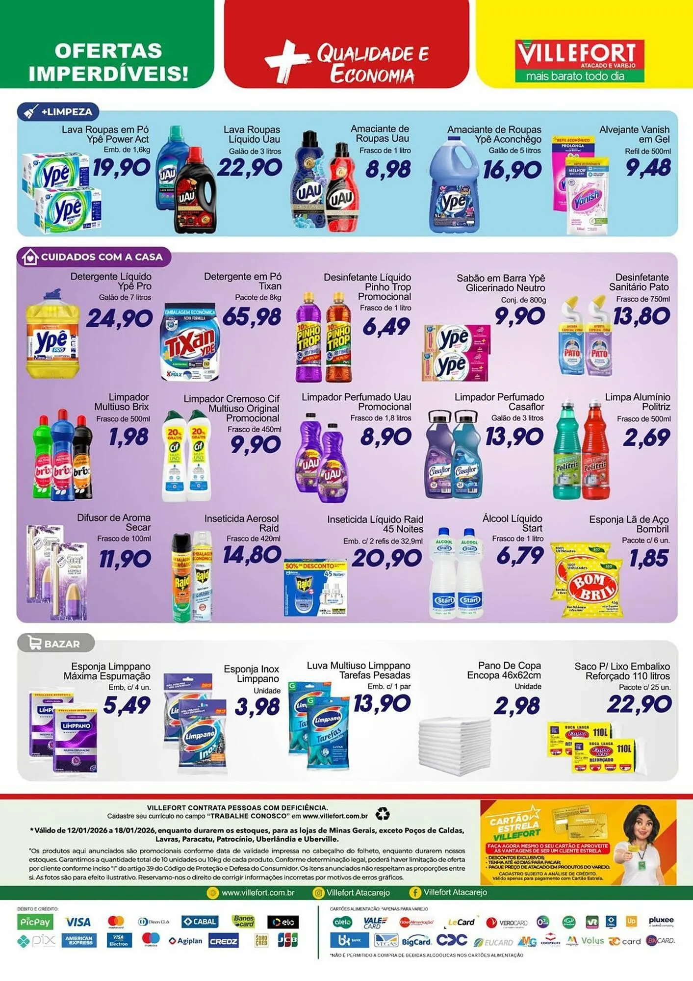 Encarte de Catálogo Villefort Atacadista 12 de janeiro até 18 de janeiro 2026 - Pagina 2