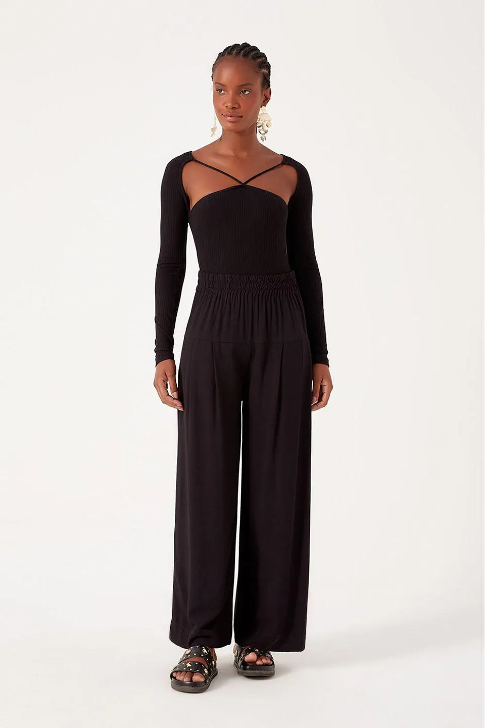 Calça Recorte Quadril