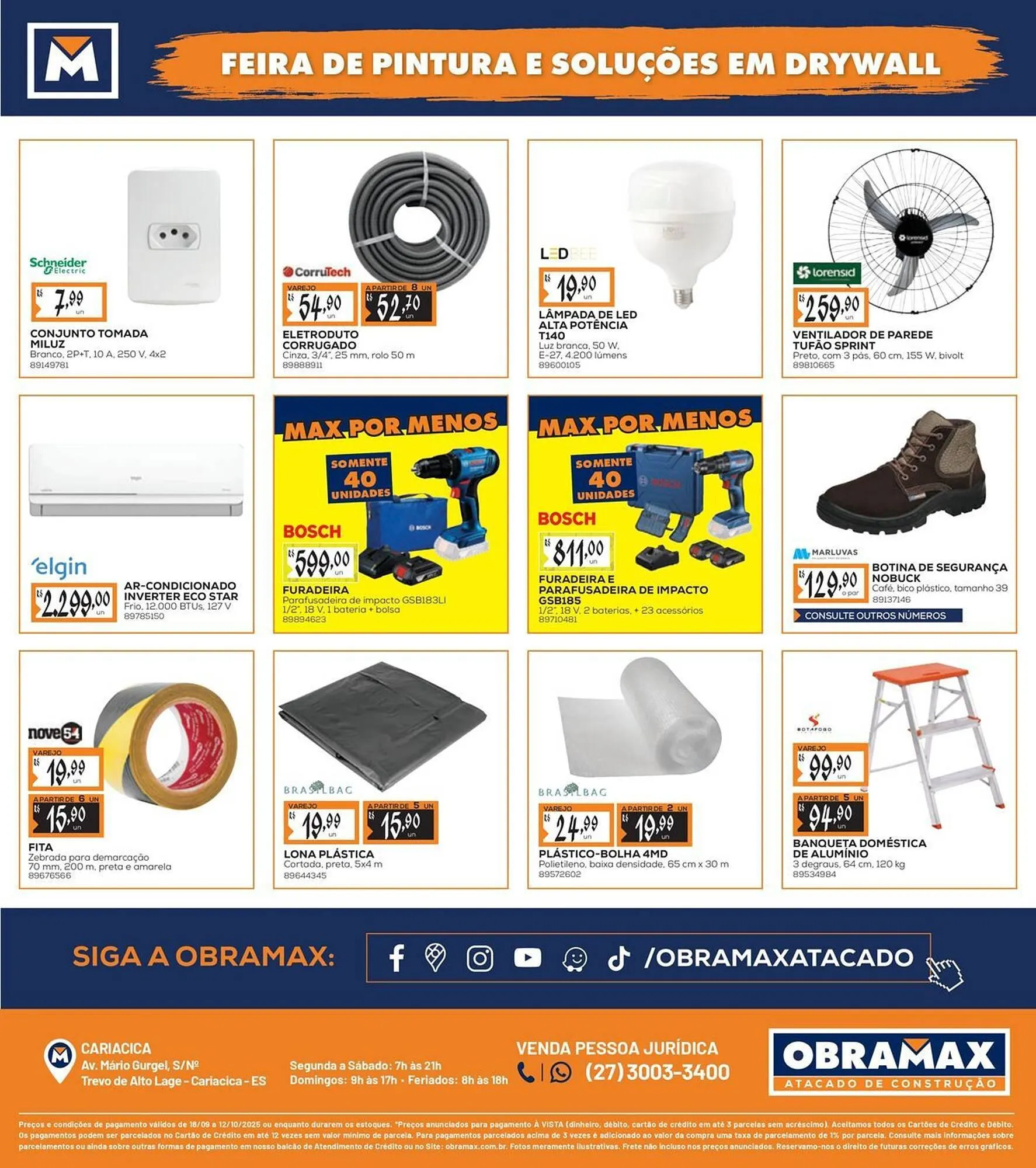 Encarte de Encarte Obramax 19 de setembro até 12 de outubro 2025 - Pagina 4