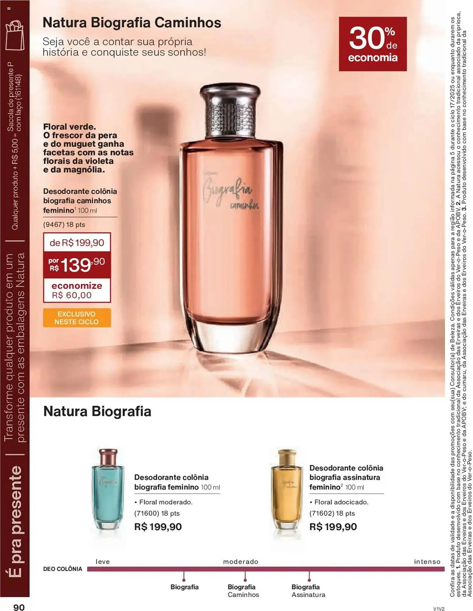 Encarte de Catálogo Natura 14 de outubro até 4 de novembro 2025 - Pagina 90