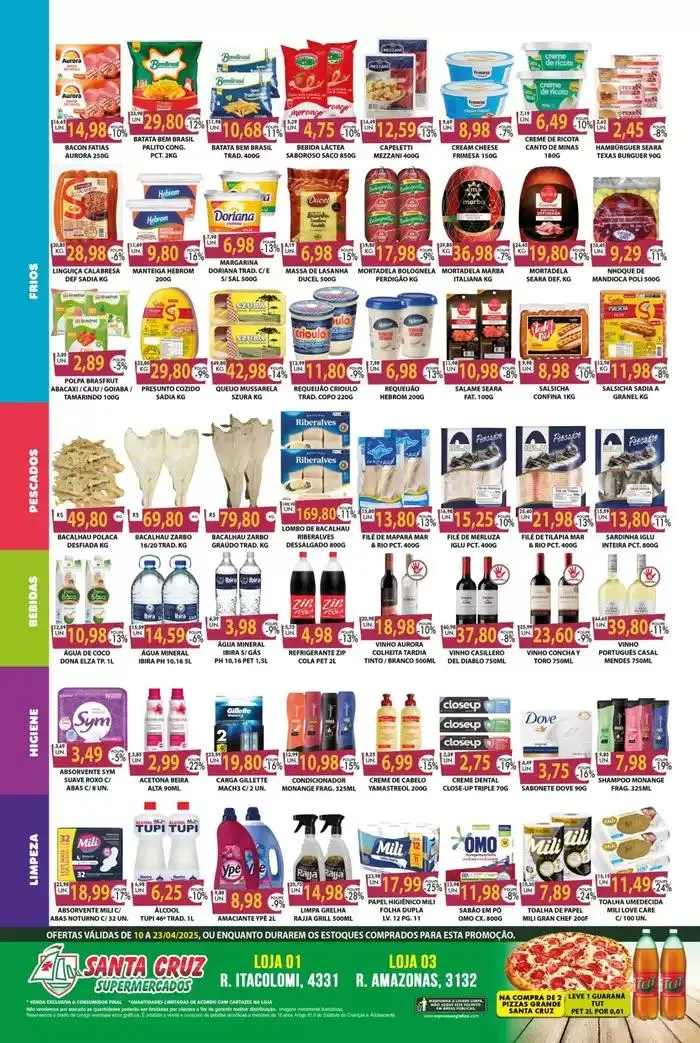 Encarte de Páscoa De Ofertas 10 de abril até 23 de abril 2025 - Pagina 2